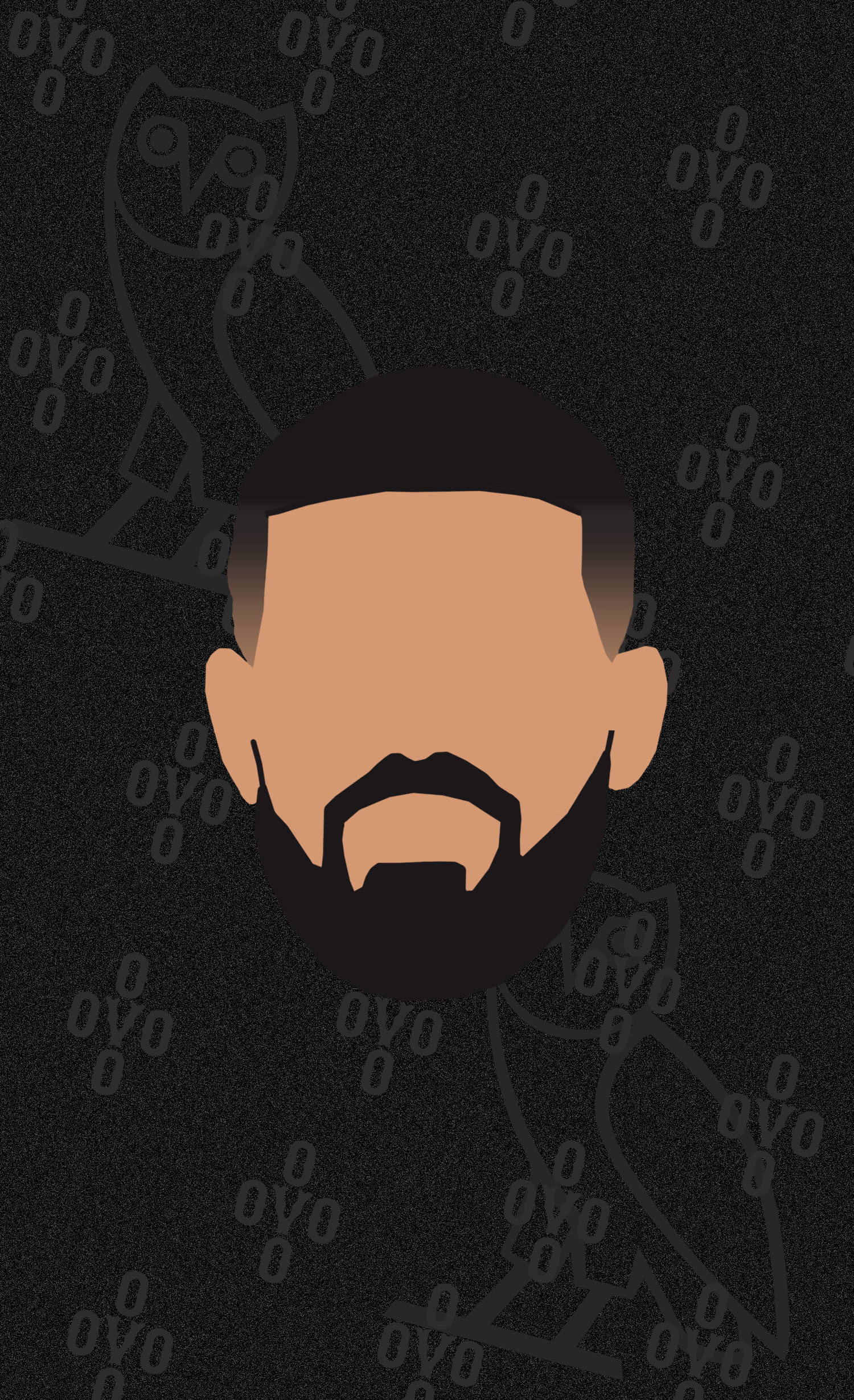 Drake Vector Artwork Ταπετσαρία