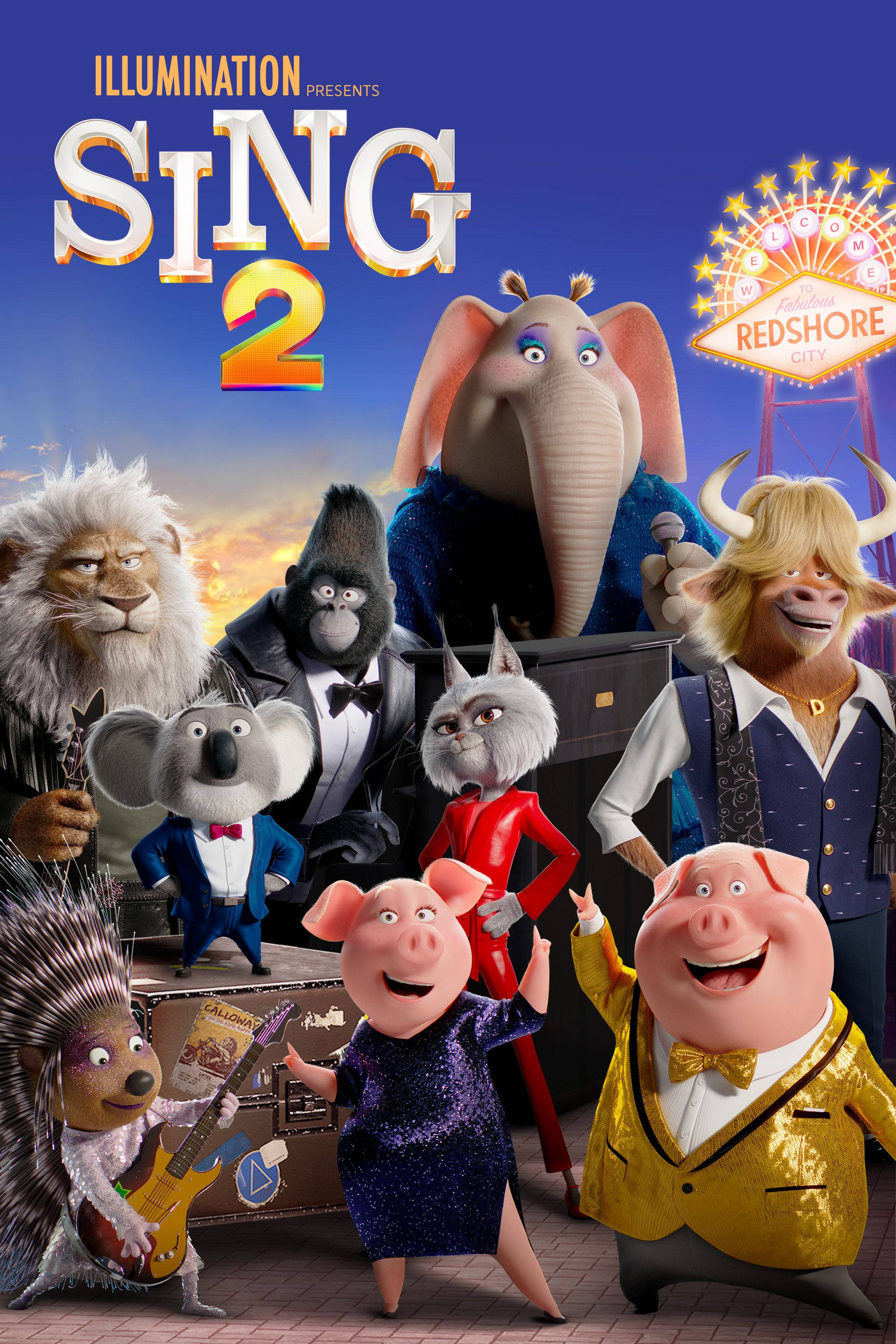 Διαφημιστική Αφίσα Sing 2 Ταπετσαρία