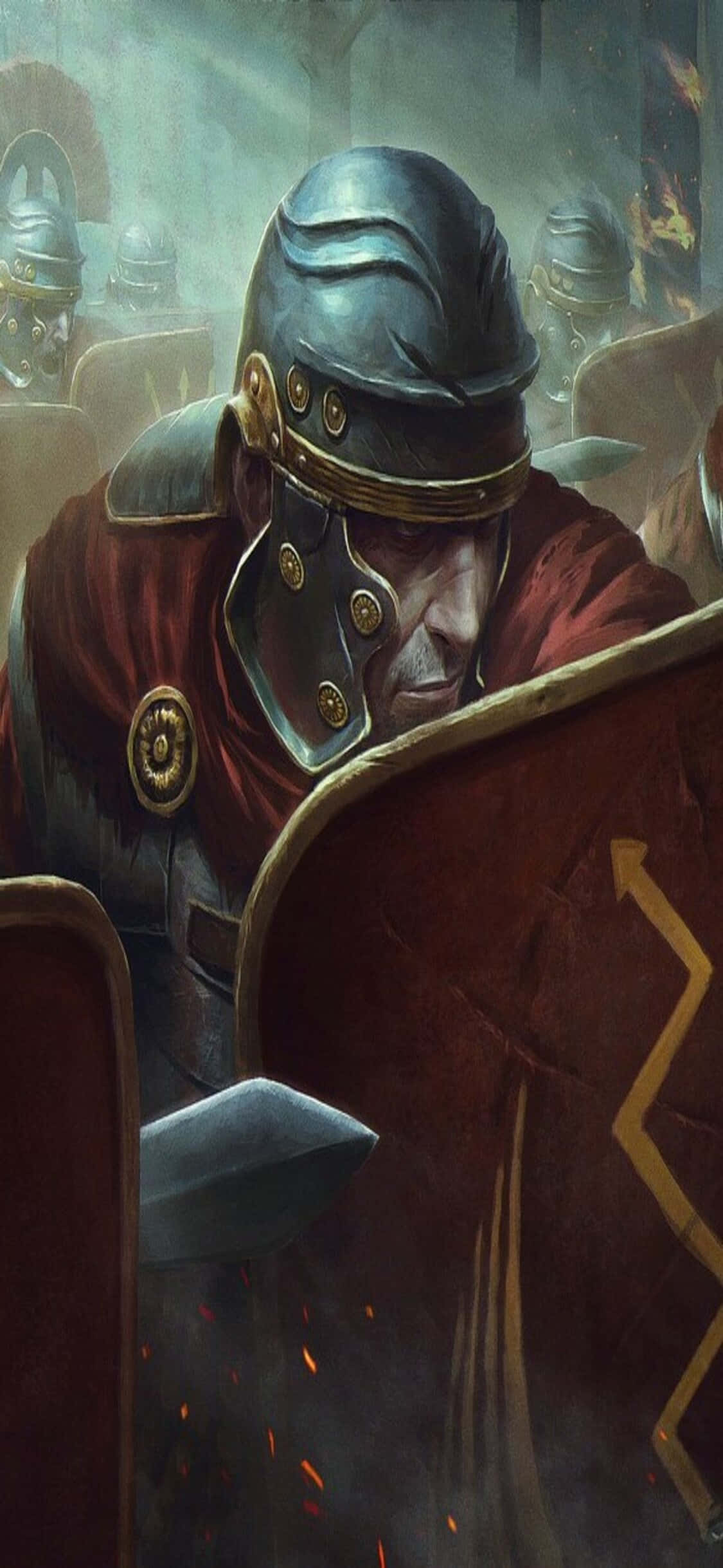 Διοικήστε Τεράστιους Στρατούς στο Total War Rome 2 σε iPhone Xs Ταπετσαρία