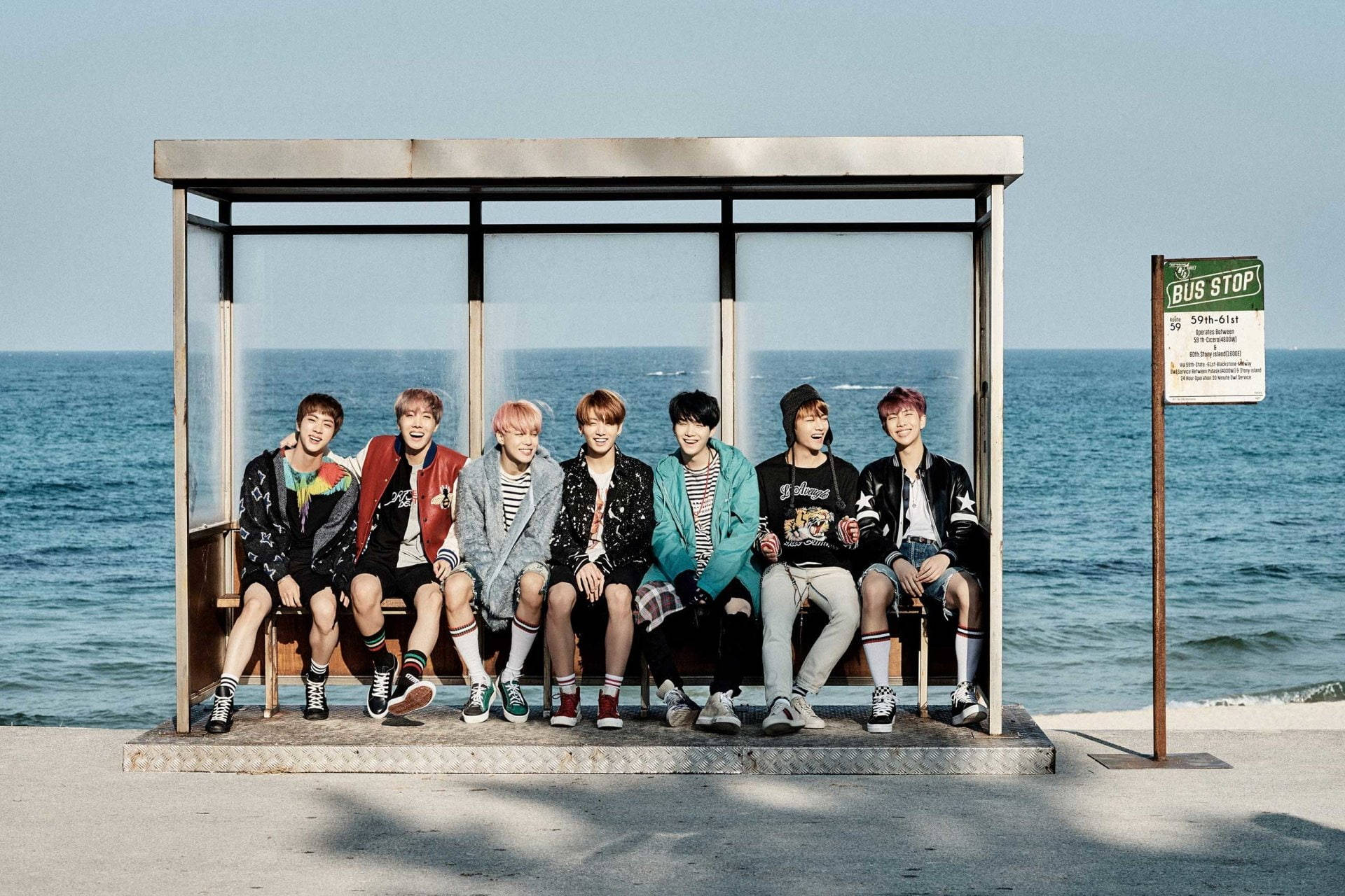 Δροσερό BTS Laptop Spring Day Ταπετσαρία