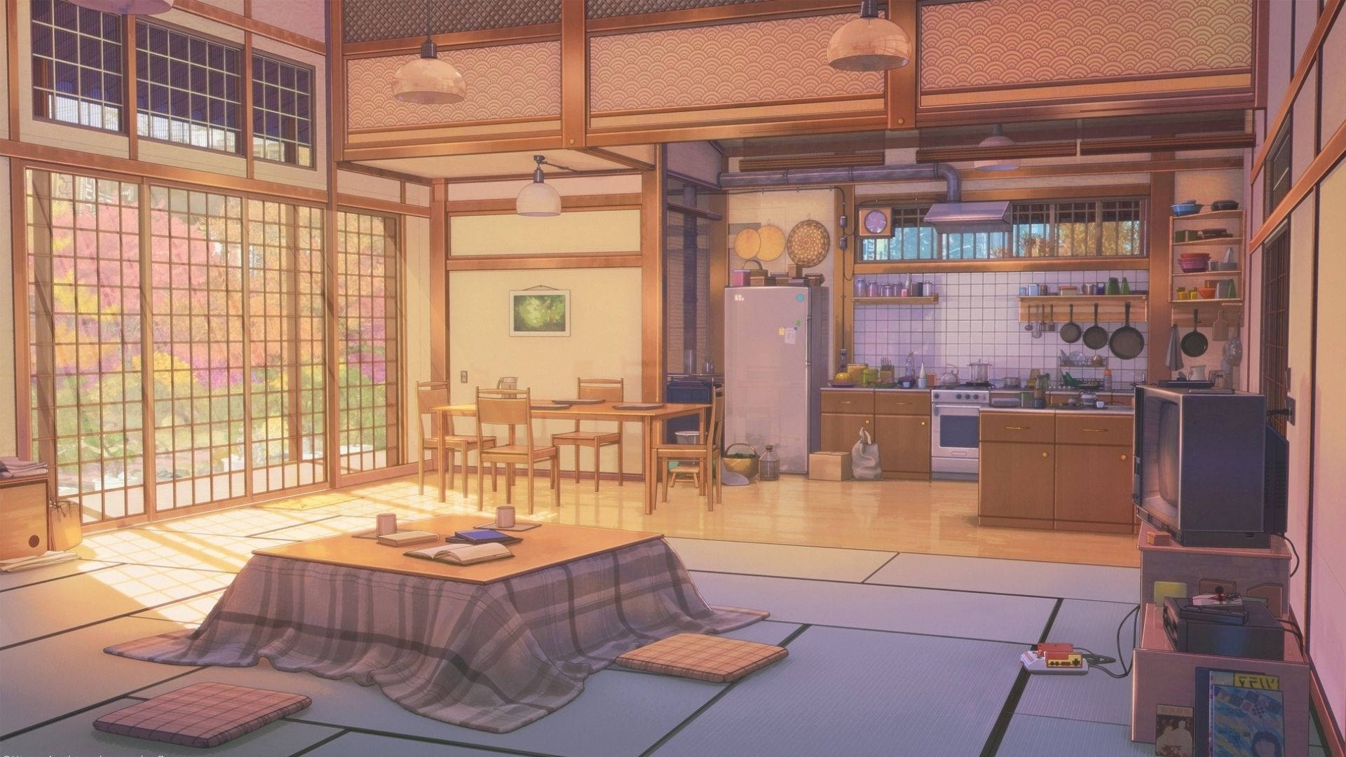 Δωμάτιο Anime την Ημέρα Ταπετσαρία