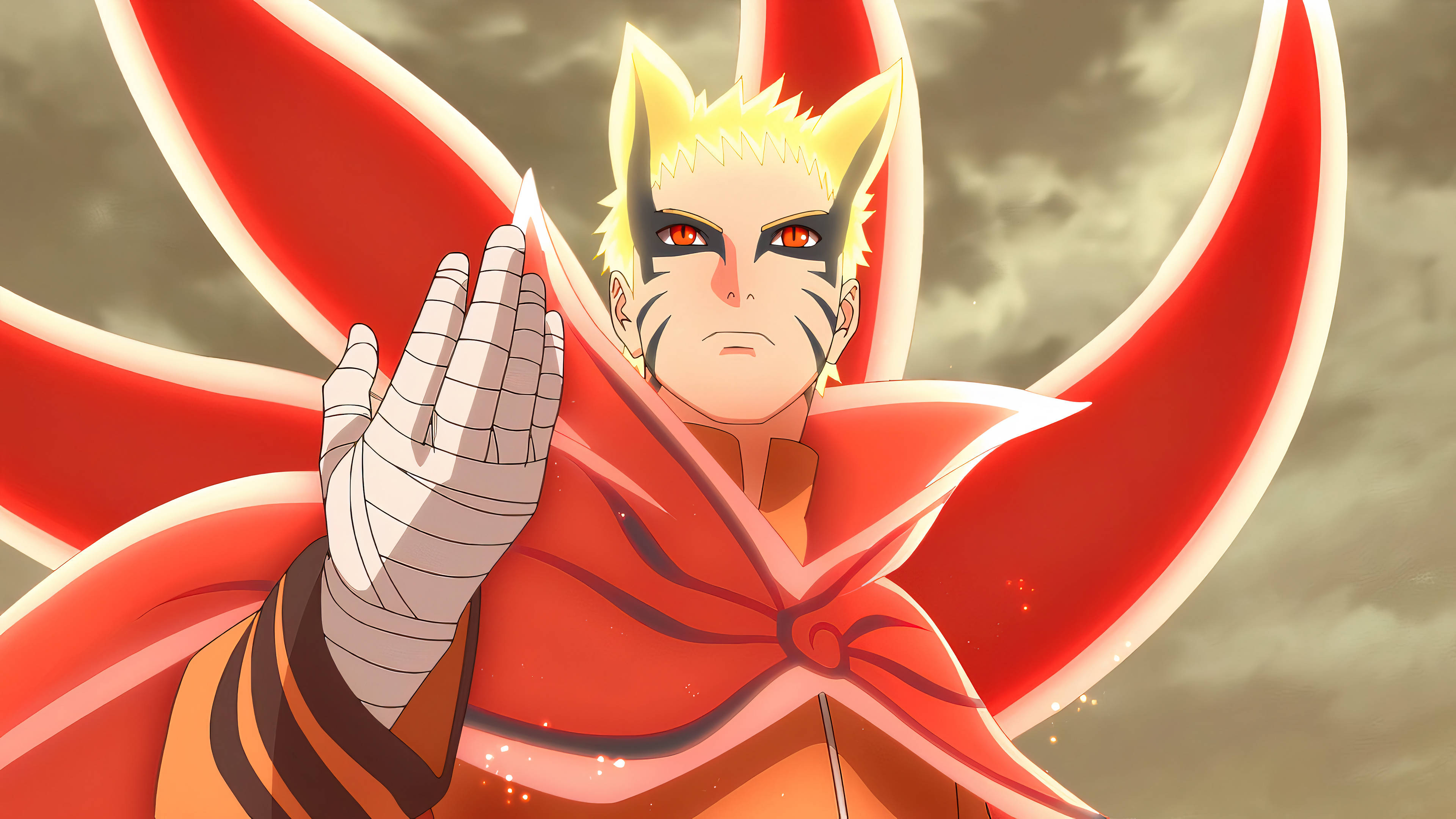 Δύναμη Naruto Baryon Mode Ταπετσαρία