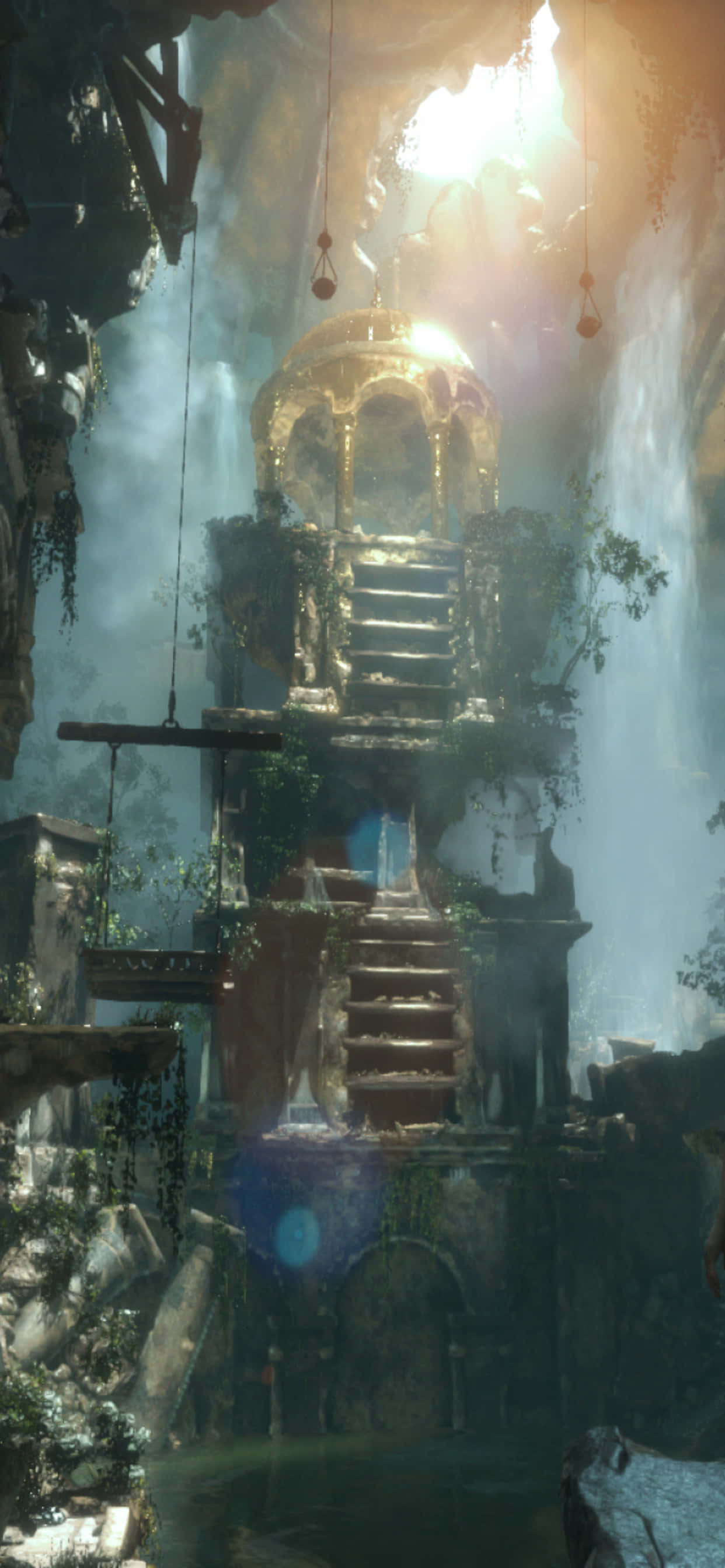 Εικόνα Rise Of The Tomb Raider σε iPhone Xs Max Ταπετσαρία