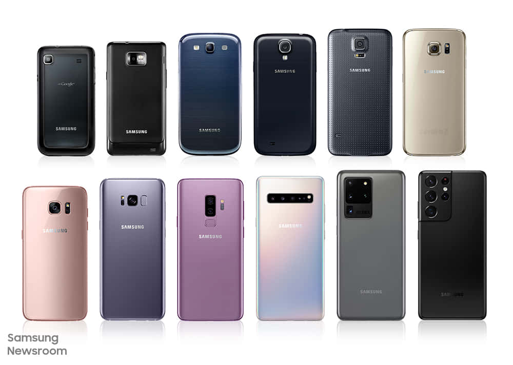 Εικόνα Μοντέλων Samsung Galaxy S Series Ταπετσαρία