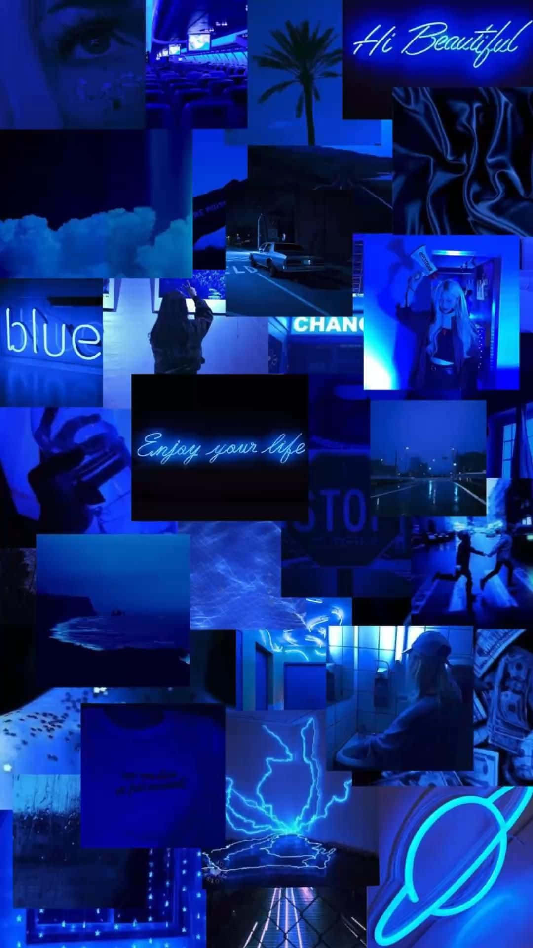 Εκλεπτυσμένη Blue Baddie Φαίνεται Εντυπωσιακή σε Υψηλή Ευκρίνεια Ταπετσαρία