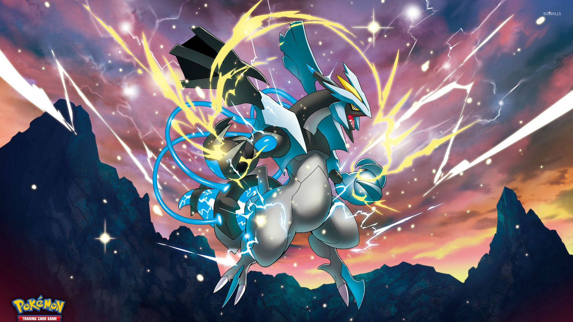 Ταπετσαρία αφίσας θρυλικού Pokémon Kyurem. — Pokemon Ταπετσαρία