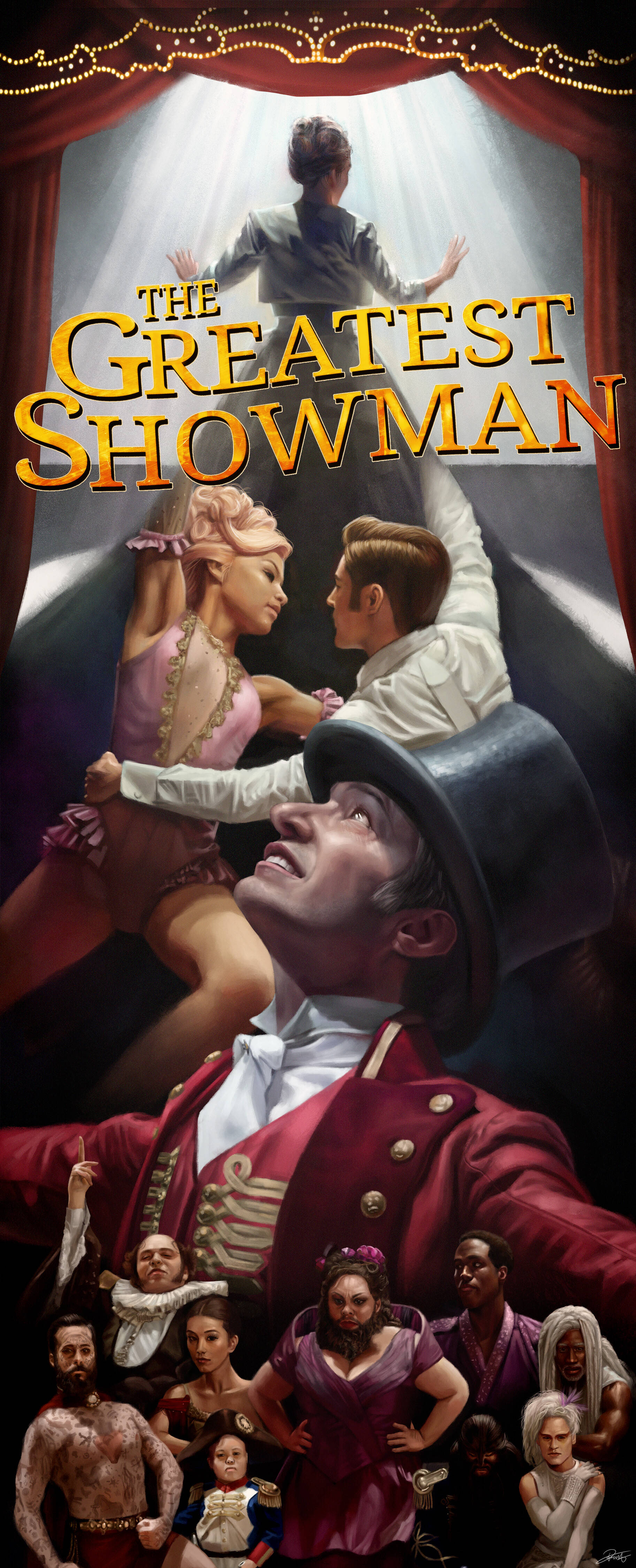 Εντυπωσιακή Αφίσα The Greatest Showman Ταπετσαρία