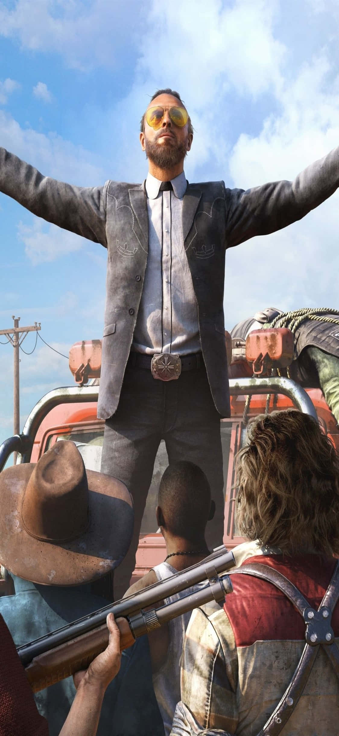 Εμπειρία παιχνιδιού Far Cry 3 υψηλής ευκρίνειας στο iPhone X Ταπετσαρία