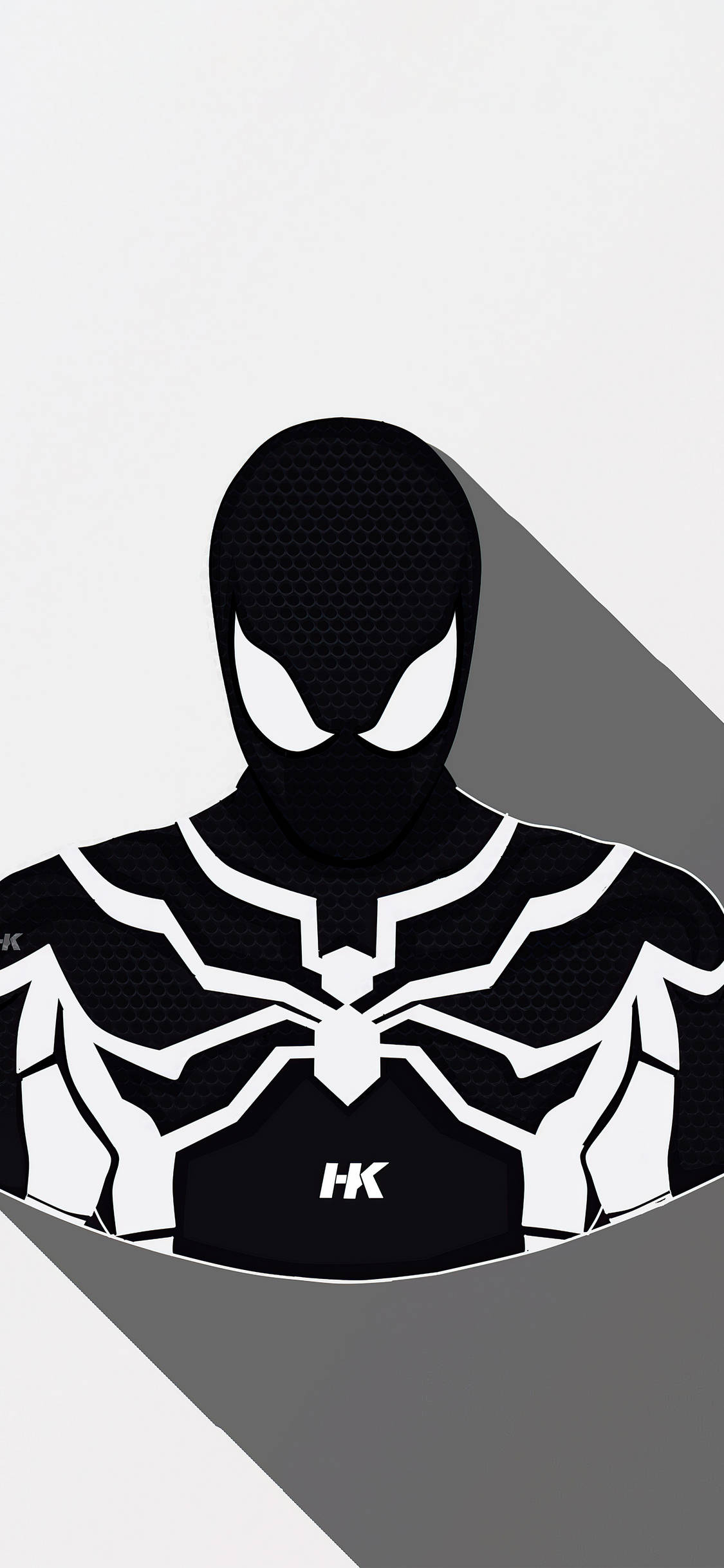Εντυπωσιακά Πολύχρωμος: Ο Λευκός Spiderman Ταπετσαρία