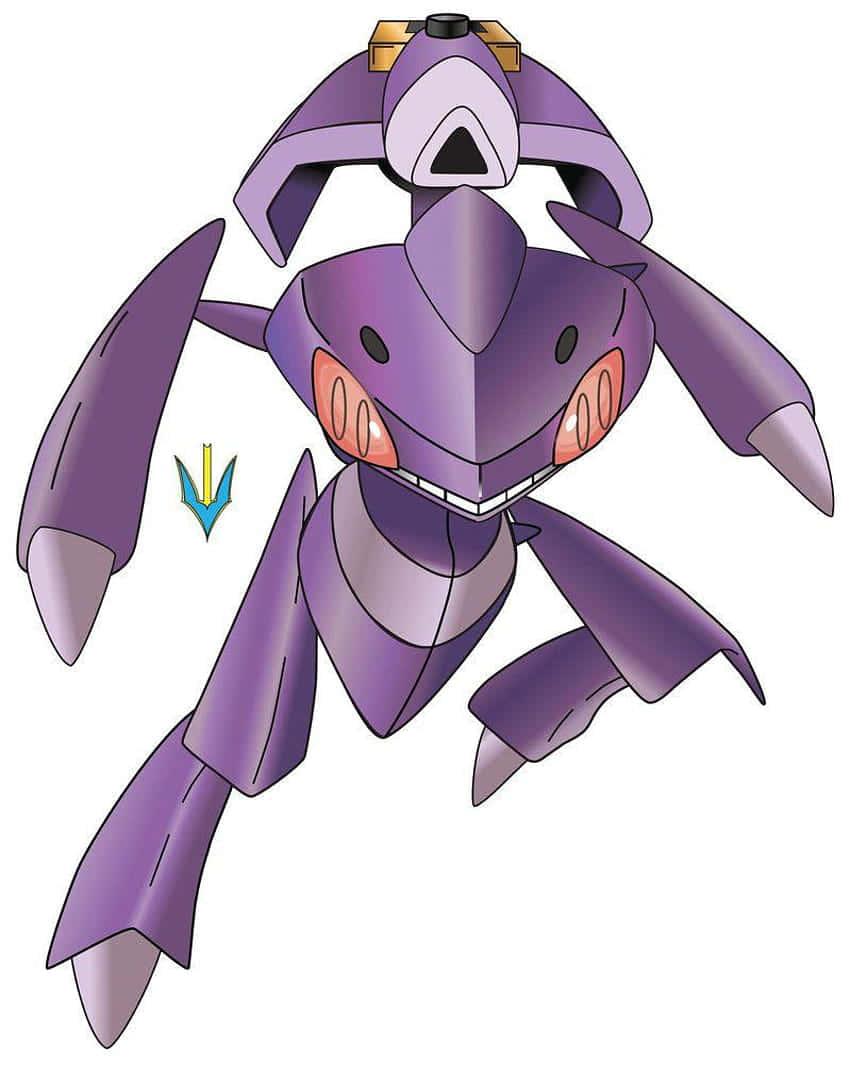Εντυπωσιακή Εικονογράφηση του Pokémon Genesect Ταπετσαρία