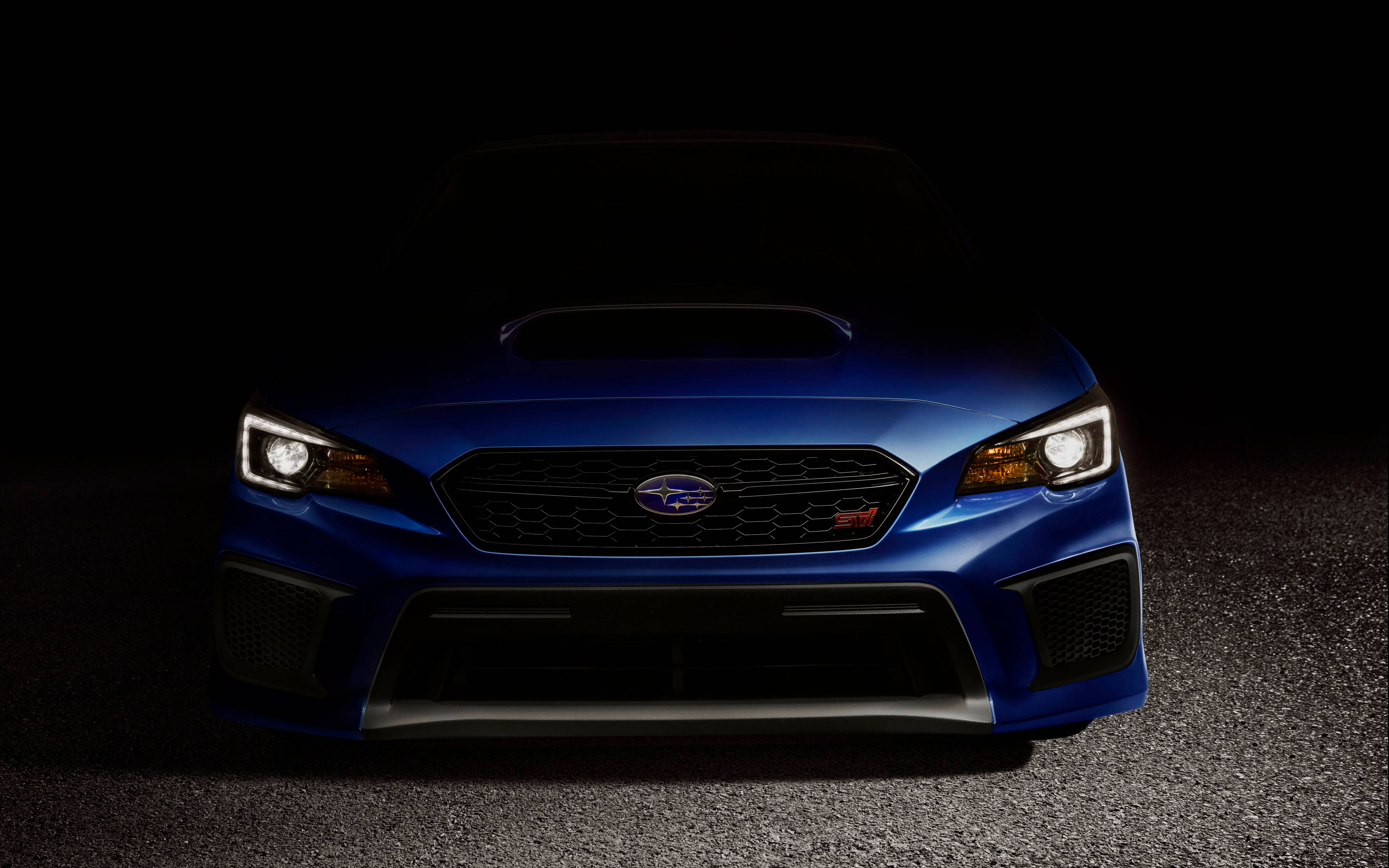 Εντυπωσιακή εικόνα 4K του Subaru WRX STI εν κινήσει Ταπετσαρία