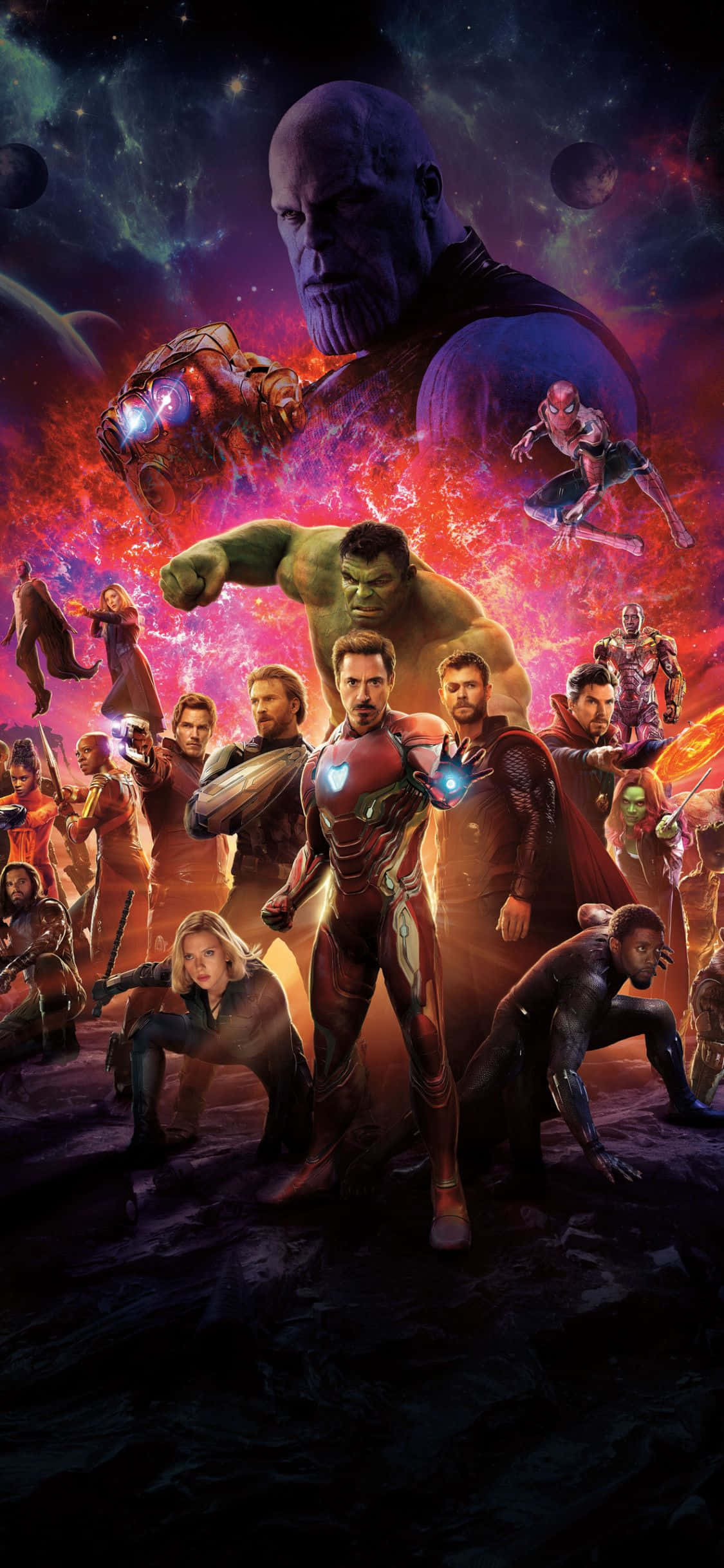 Ενώστε τους Avengers με το iPhone Xs της Apple Ταπετσαρία