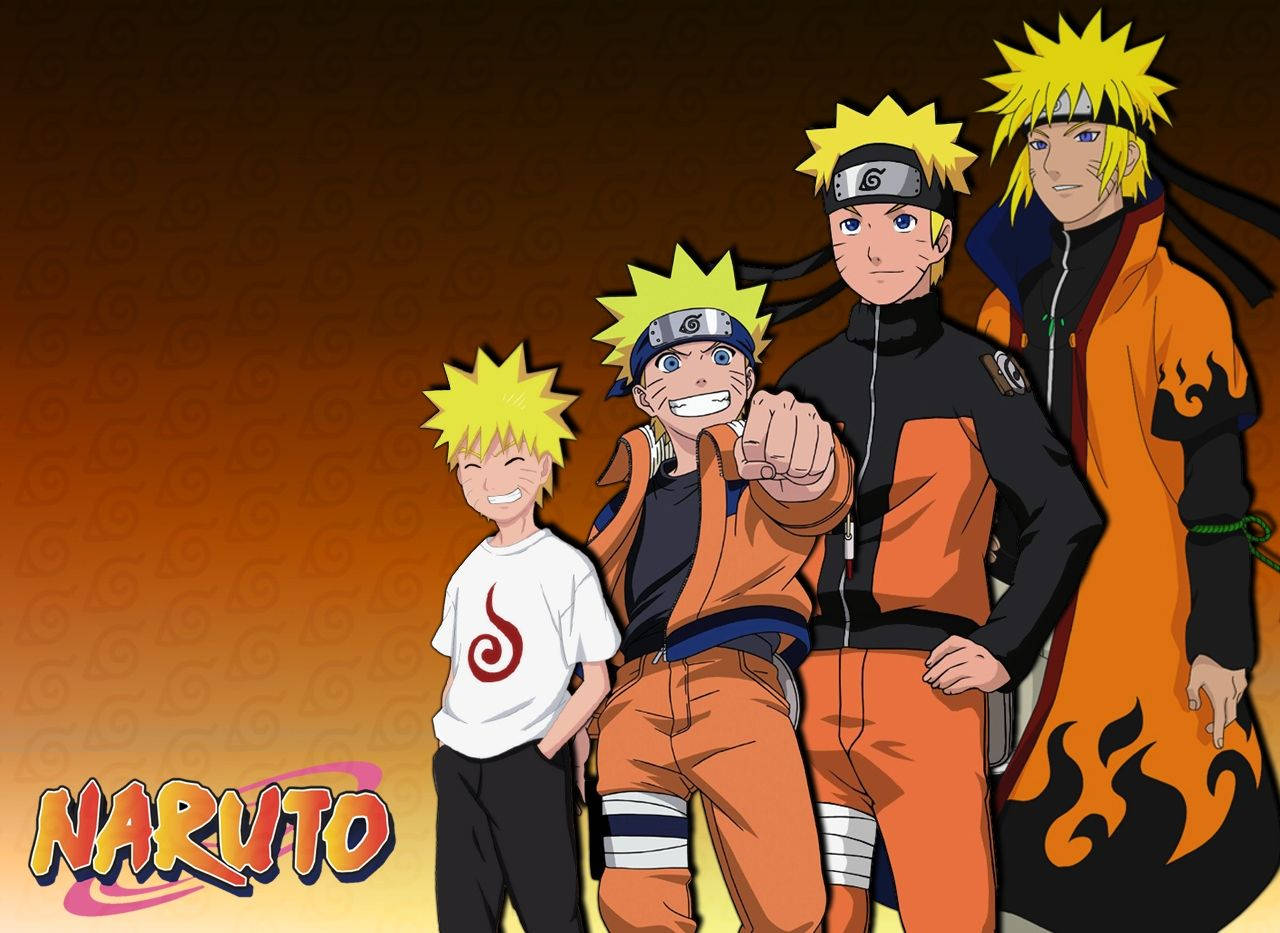 Εξέλιξη του Cool Naruto Uzumaki — Cool naruto GIF Ταπετσαρία