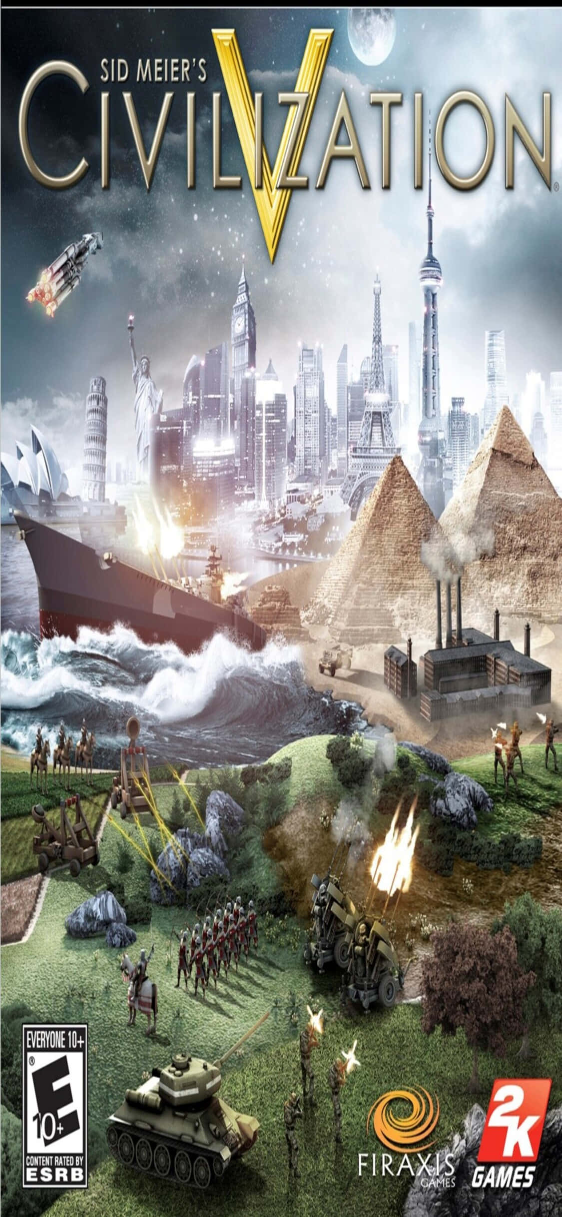 Εξερευνήστε έναν Νέο Κόσμο στο iPhone X σας με το Civilization V Ταπετσαρία