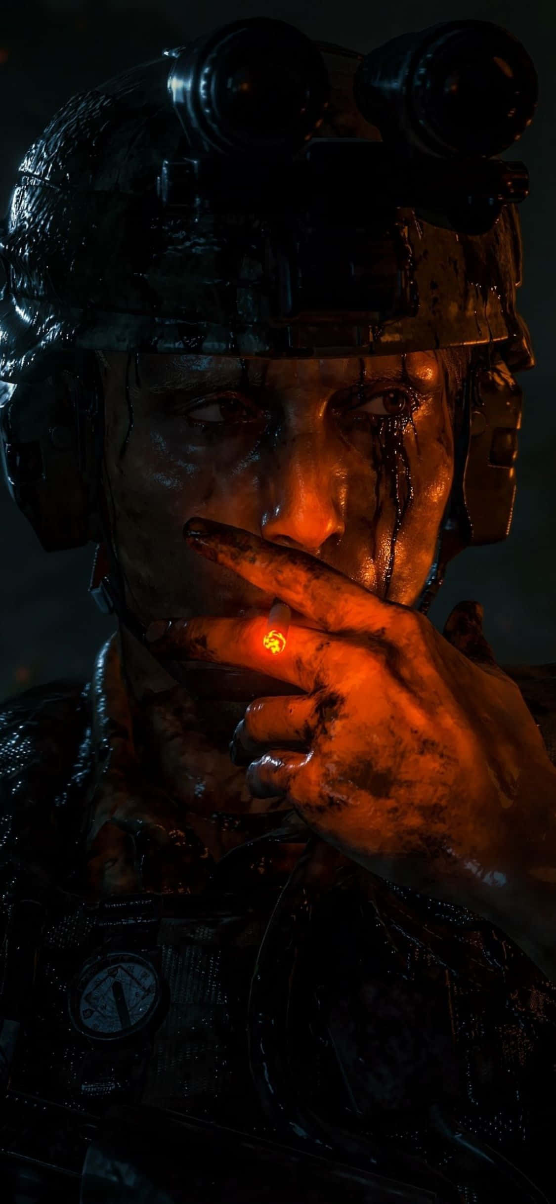Εξερευνήστε το Παραφυσικό Με Στυλ - iPhone X και Death Stranding Ταπετσαρία