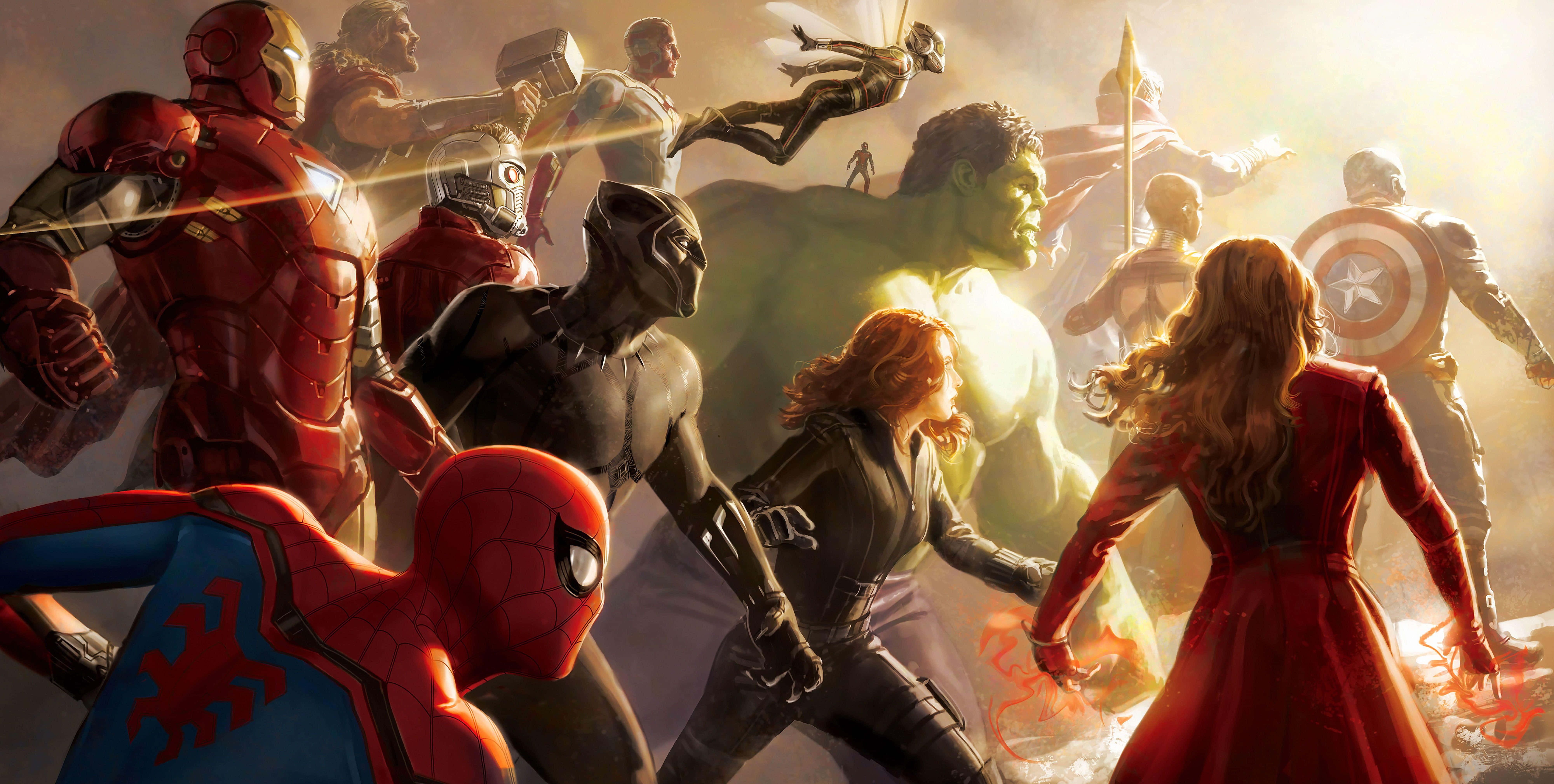 Εξερευνήστε το Σύμπαν της Marvel Ταπετσαρία