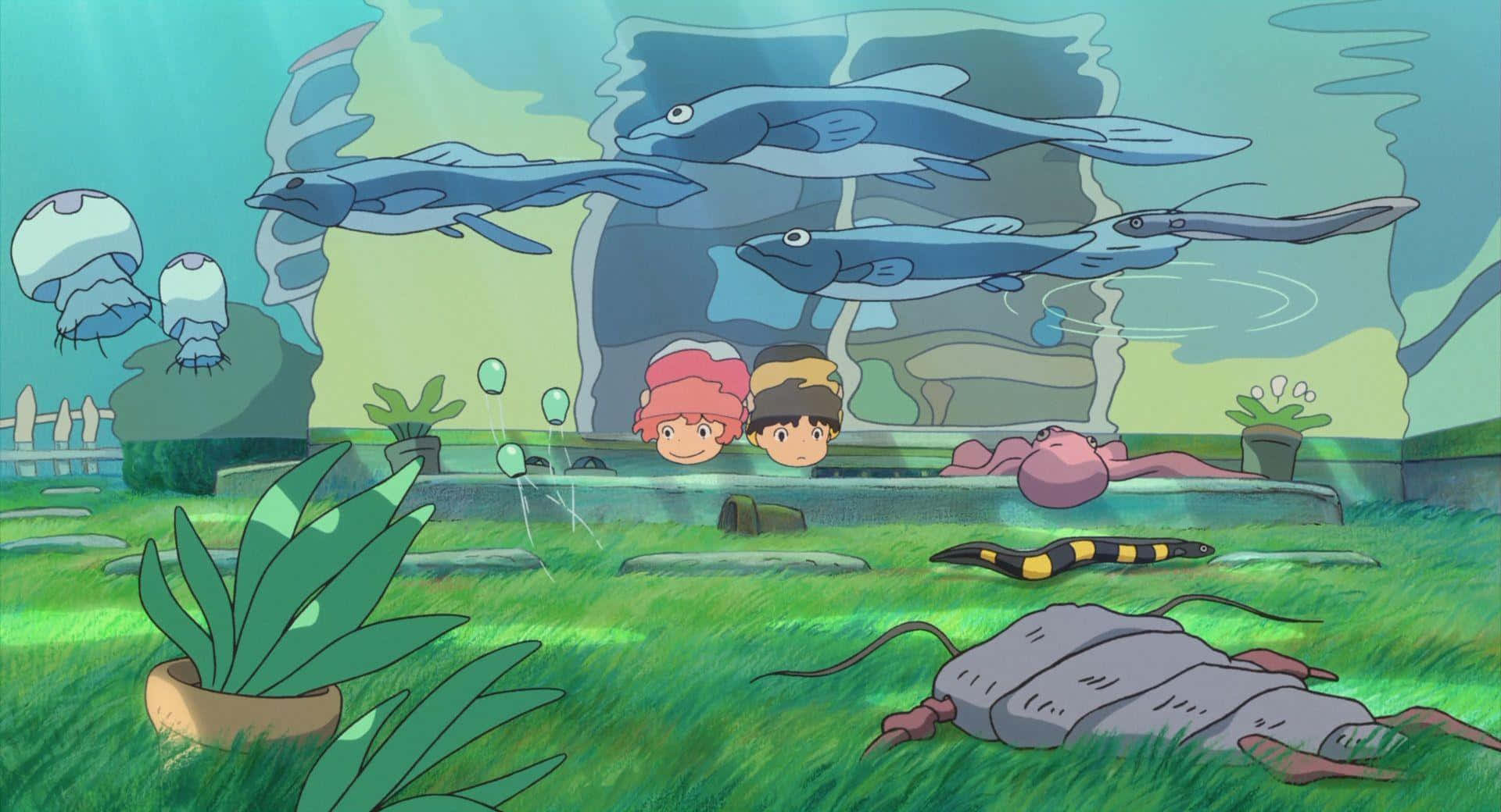 Εξερευνήστε τον παραμυθένιο κόσμο του Aesthetic Ghibli! Ταπετσαρία