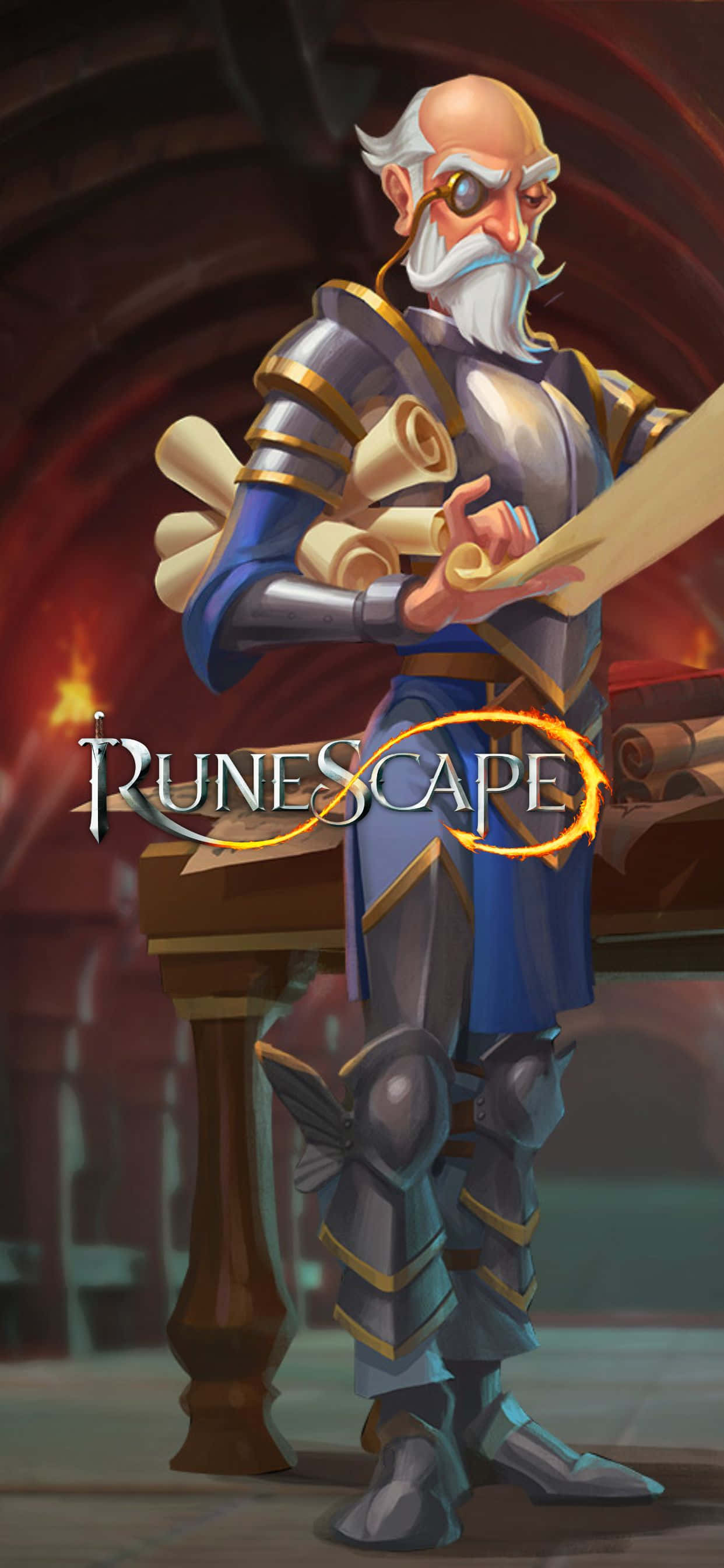 Εξερευνήστε τον Κόσμο του Runescape με το iPhone Xs Max Ταπετσαρία