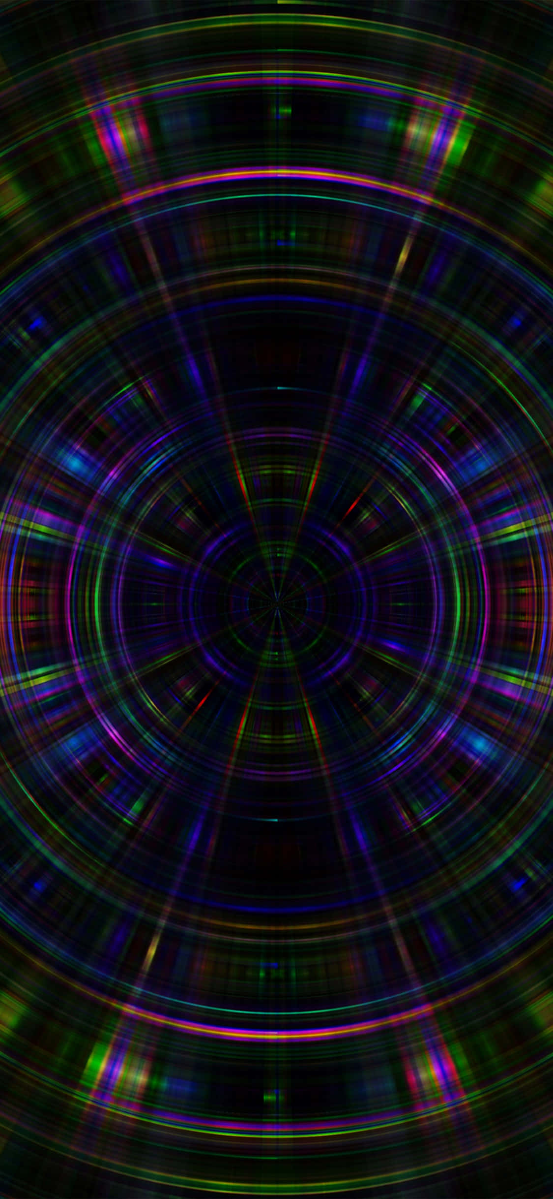 Εξερευνήστε ένα άλλο βασίλειο με το Dark Psychedelic Ταπετσαρία