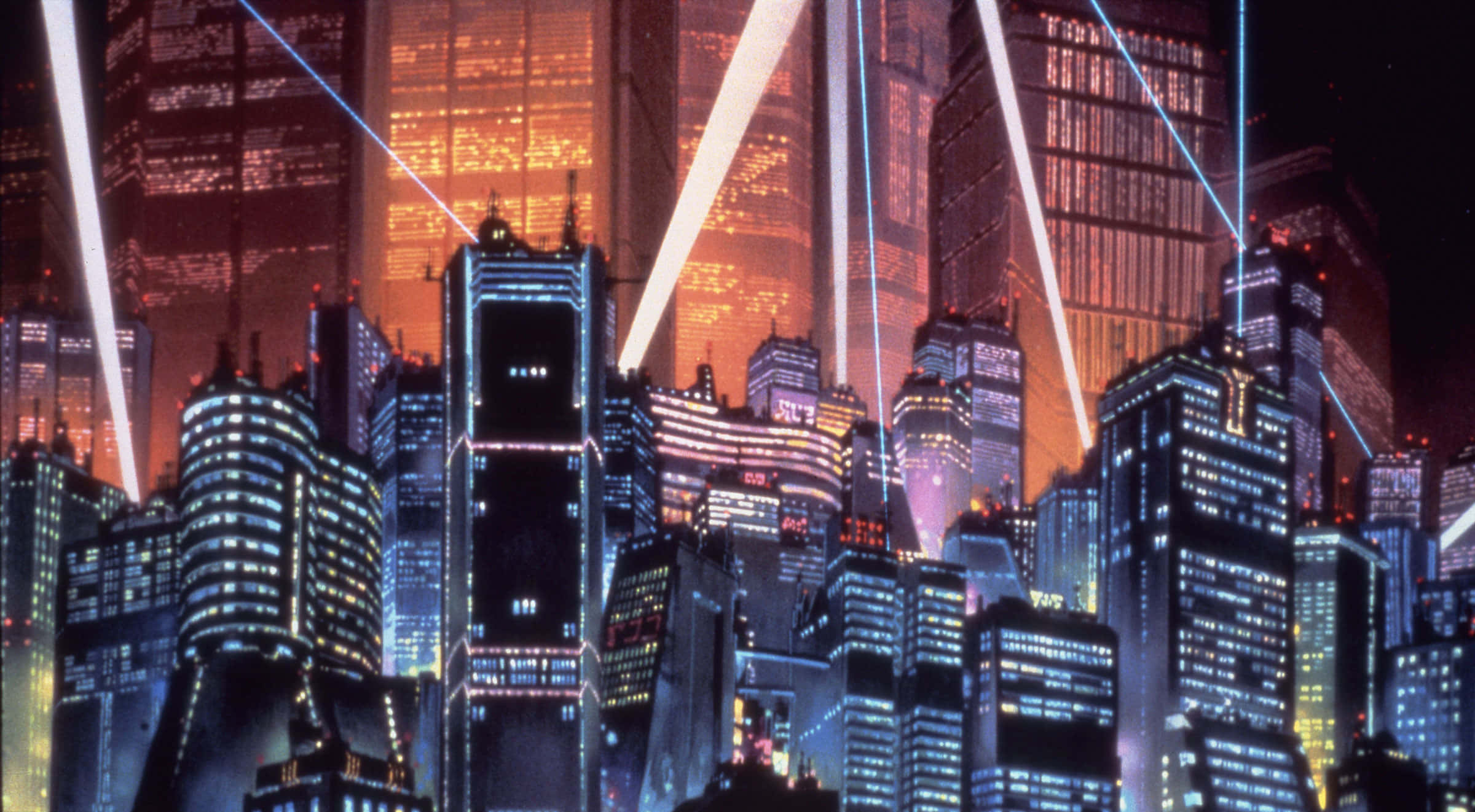 Εξερεύνησε τη ζωντανή πόλη του Anime City. Ταπετσαρία