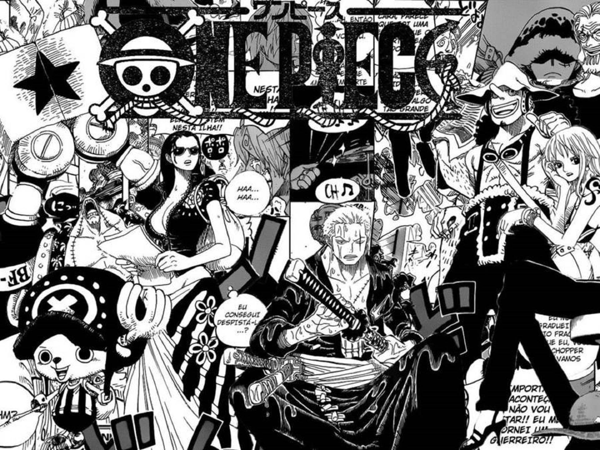 Εξώφυλλο Πάνελ Manga One Piece Ταπετσαρία