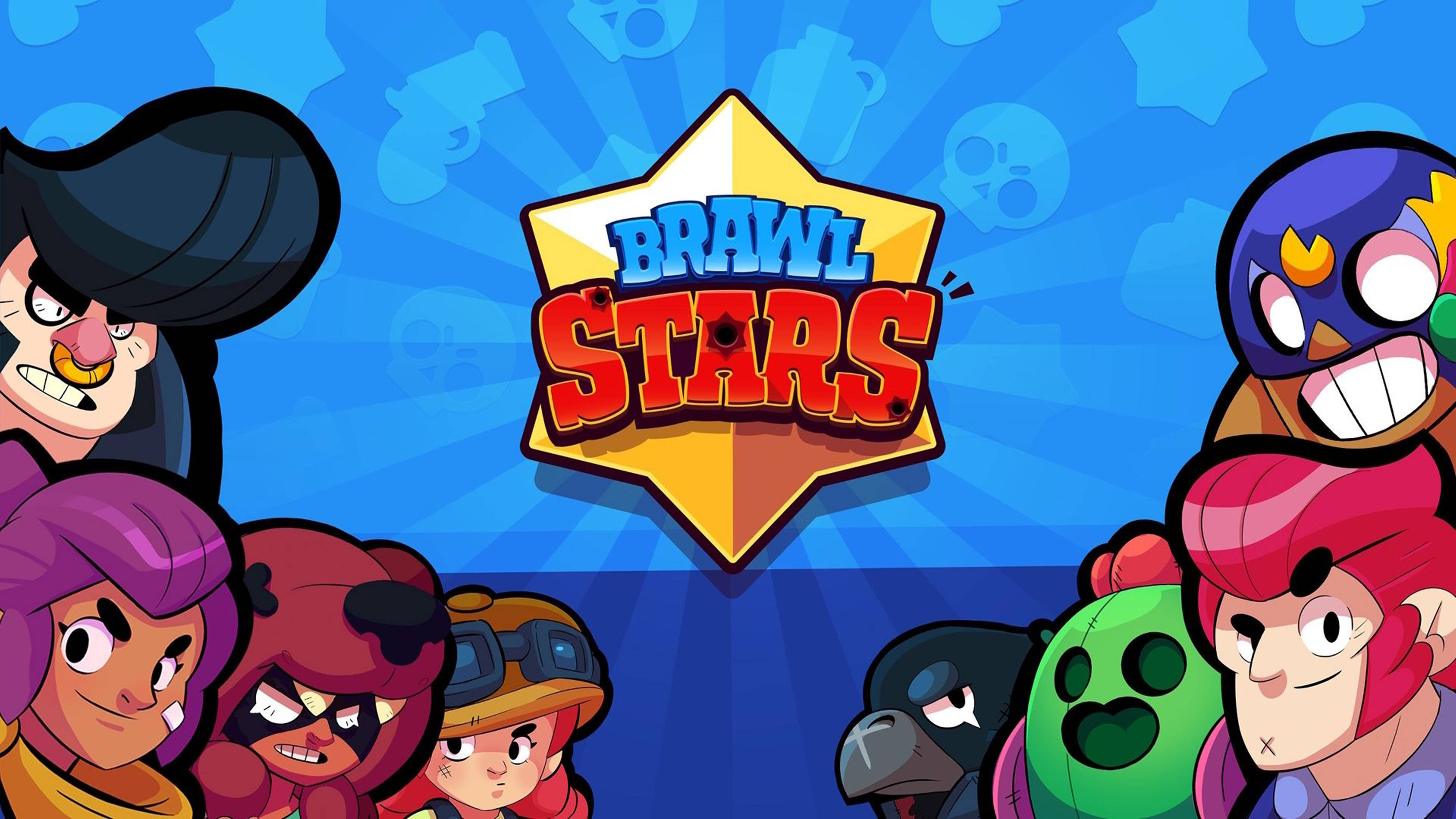 Επική Σκηνή Μάχης - Brawl Stars 4K Ταπετσαρία