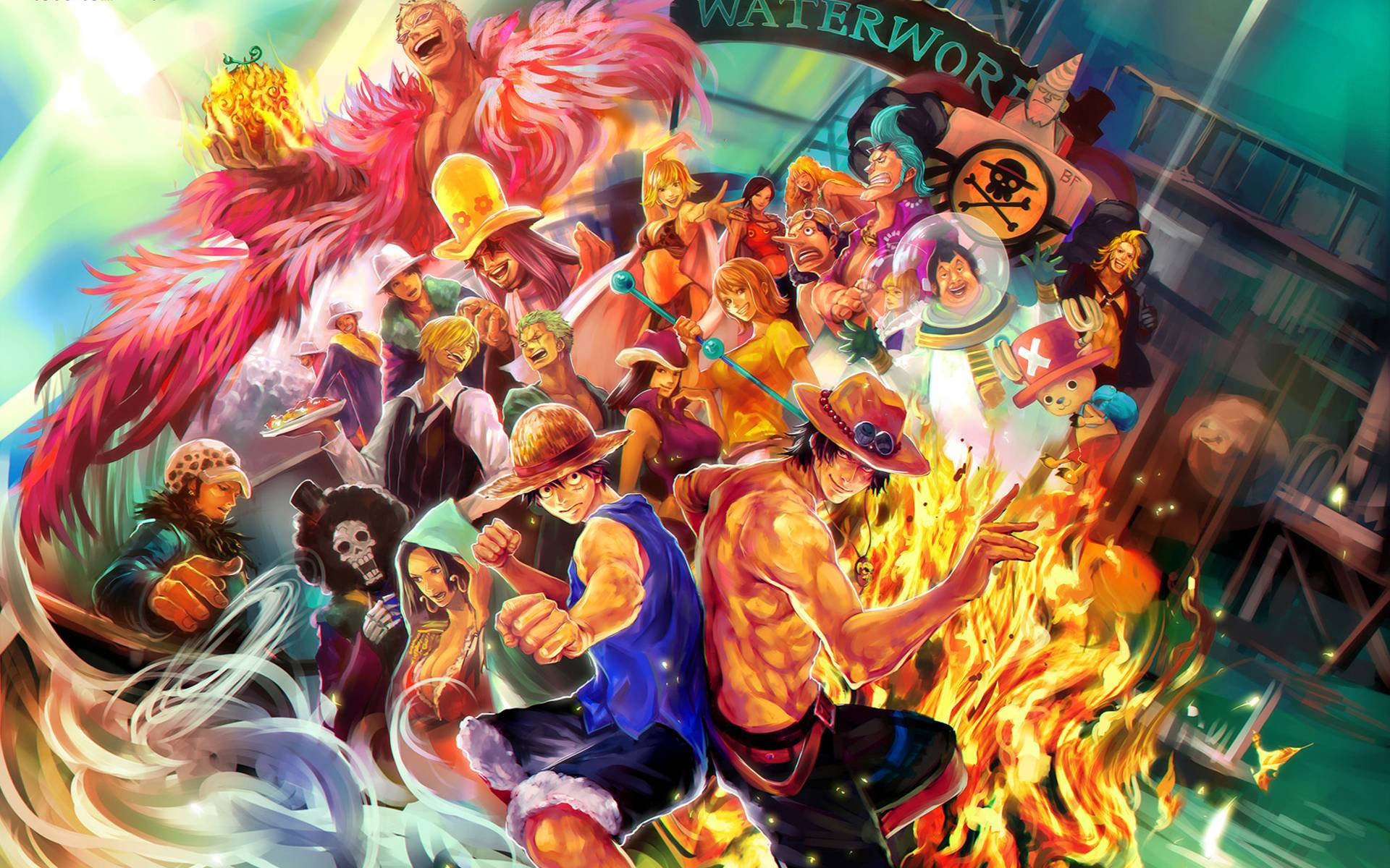 Ταπετσαρία One Piece Fan Art — One Piece Ταπετσαρία