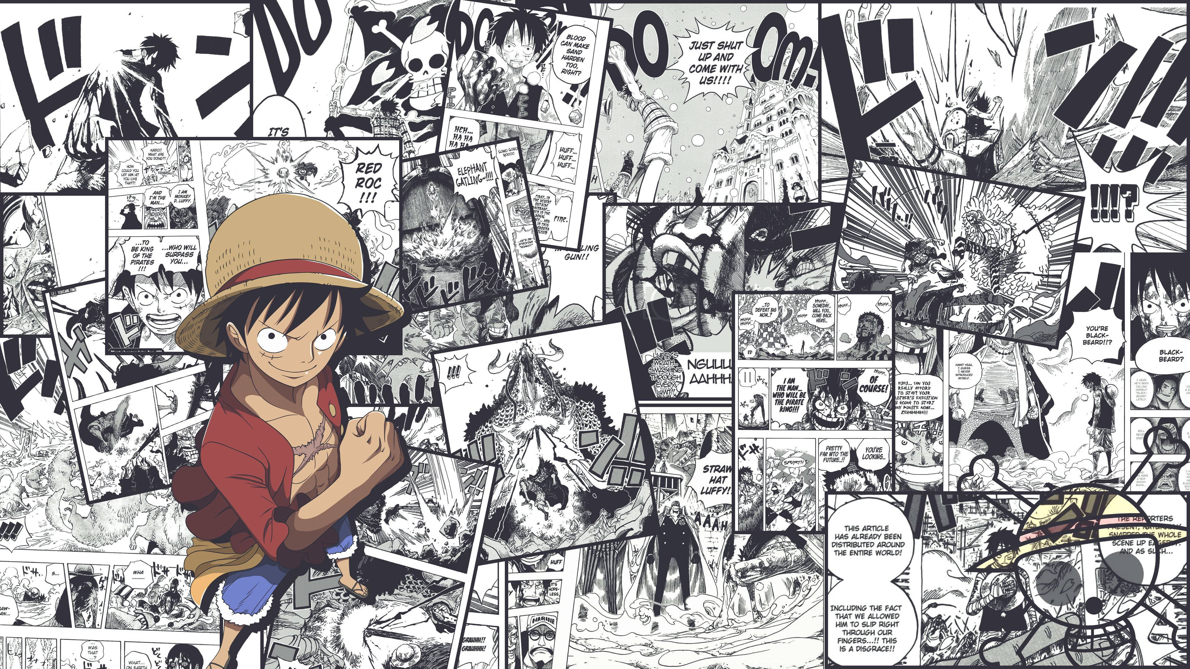 Επιτραπέζια Πάνελ Manga One Piece Ταπετσαρία