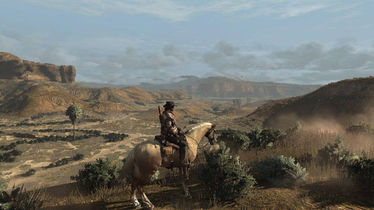 Ερημική περιοχή του Red Dead Redemption 2 σε 4K Ταπετσαρία