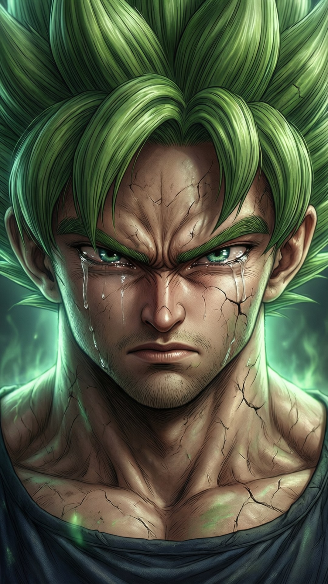Εσωτερικός Πόνος του Broly Ταπετσαρία