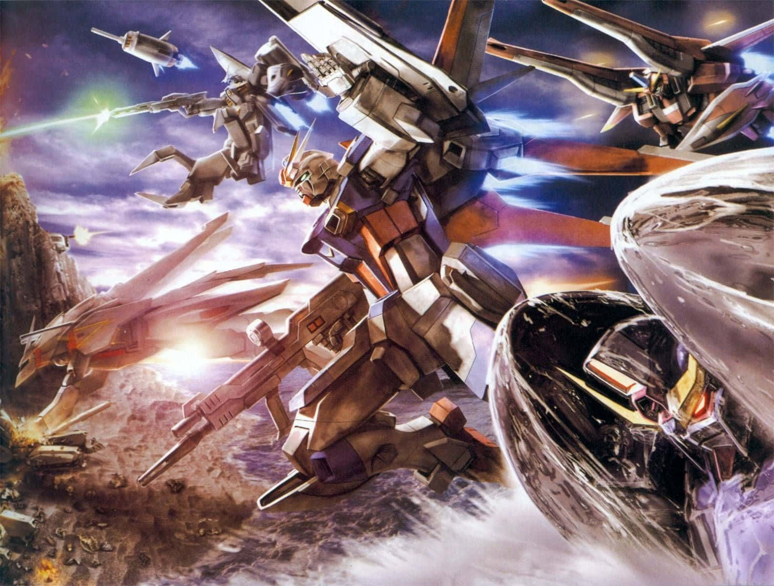 Ετοιμάσου για μια Νέα Εποχή Πολέμου — Gundam GIF Ταπετσαρία