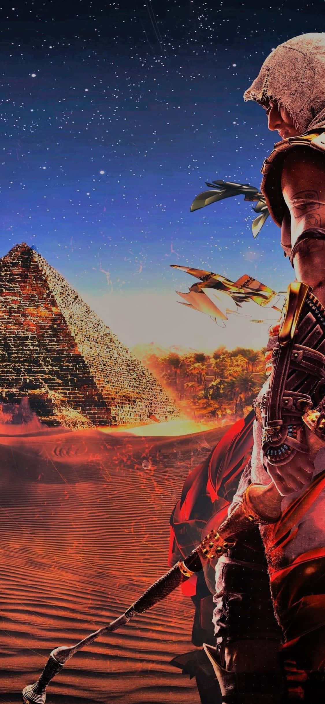 Ετοιμάσου να Παίξεις το Assassin's Creed Origins στο iPhone X σου Ταπετσαρία