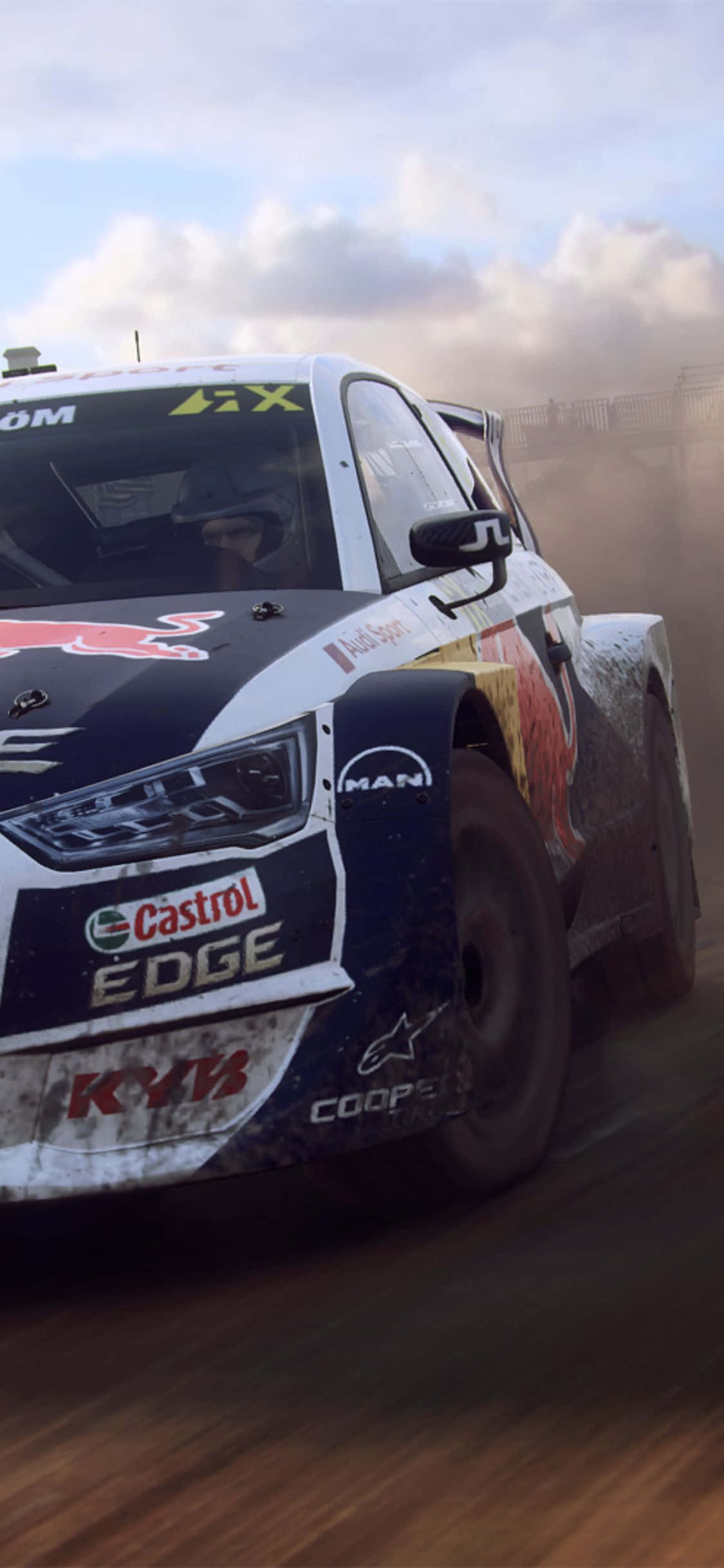 Ετοιμαστείτε για άγριες βόλτες Dirt Rally με το iPhone Xs Ταπετσαρία