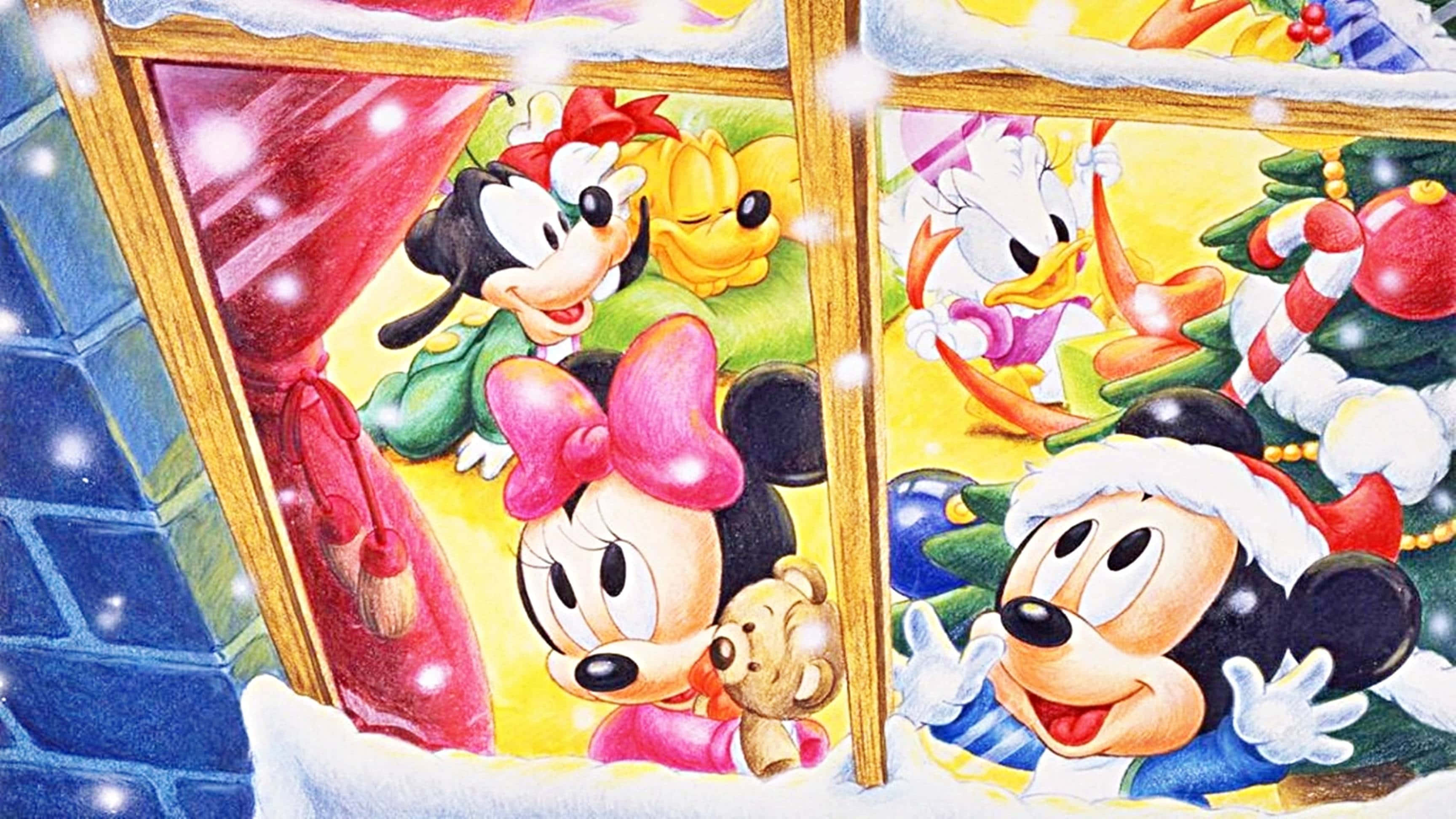 Ζήστε τη μαγεία των Χριστουγέννων της Disney! Ταπετσαρία