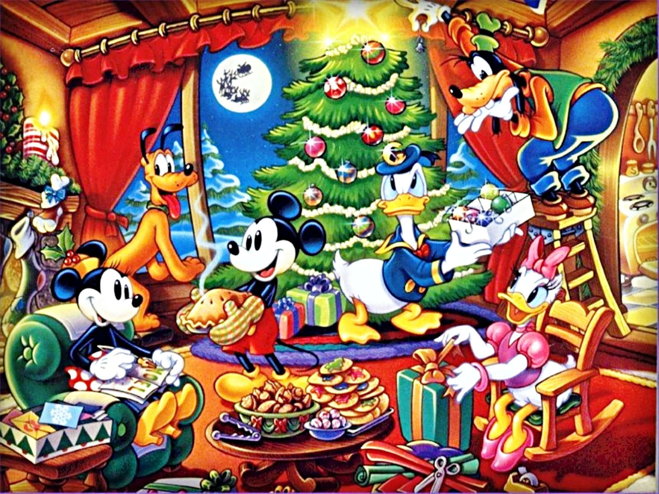 Ζήστε τη μαγεία ενός Disney Χριστουγέννων Ταπετσαρία