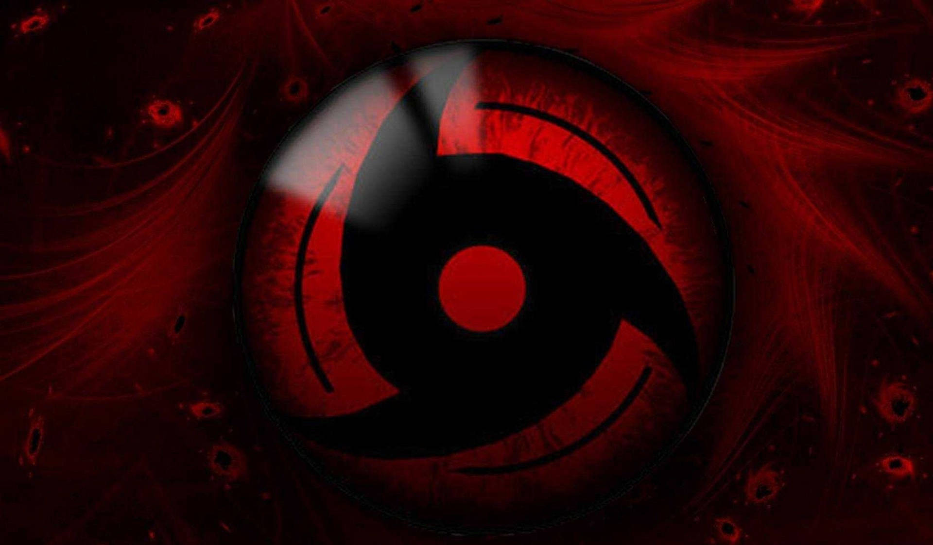 Ζωντανό Μάτι Sharingan από το Naruto — Cool naruto GIF Ταπετσαρία