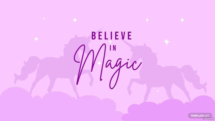 Ζωντανό Μαγικό Όνειρο ενός Μονόκερου 🦄 Ταπετσαρία
