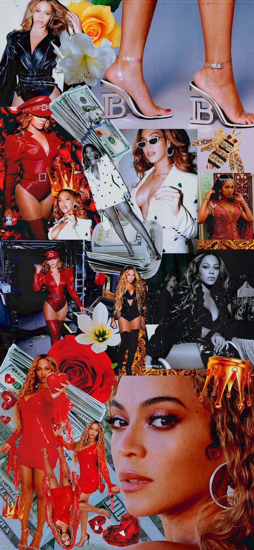 «Η Beyoncé Χορεύει και Ζει τη Ζωή στο Έπακρο.» Ταπετσαρία