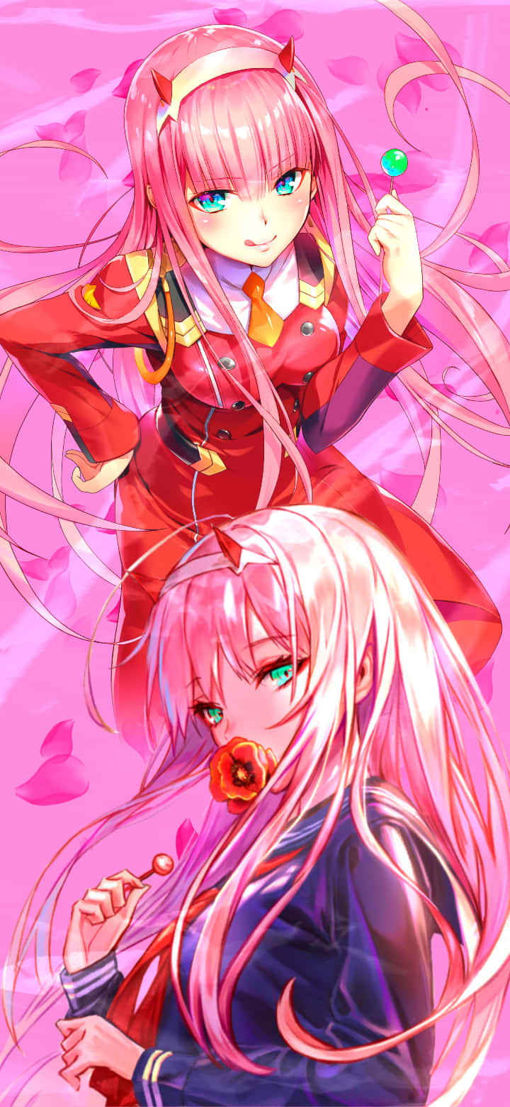 Η Zero Two με το Εμβληματικό της Φόρεμα Ταπετσαρία