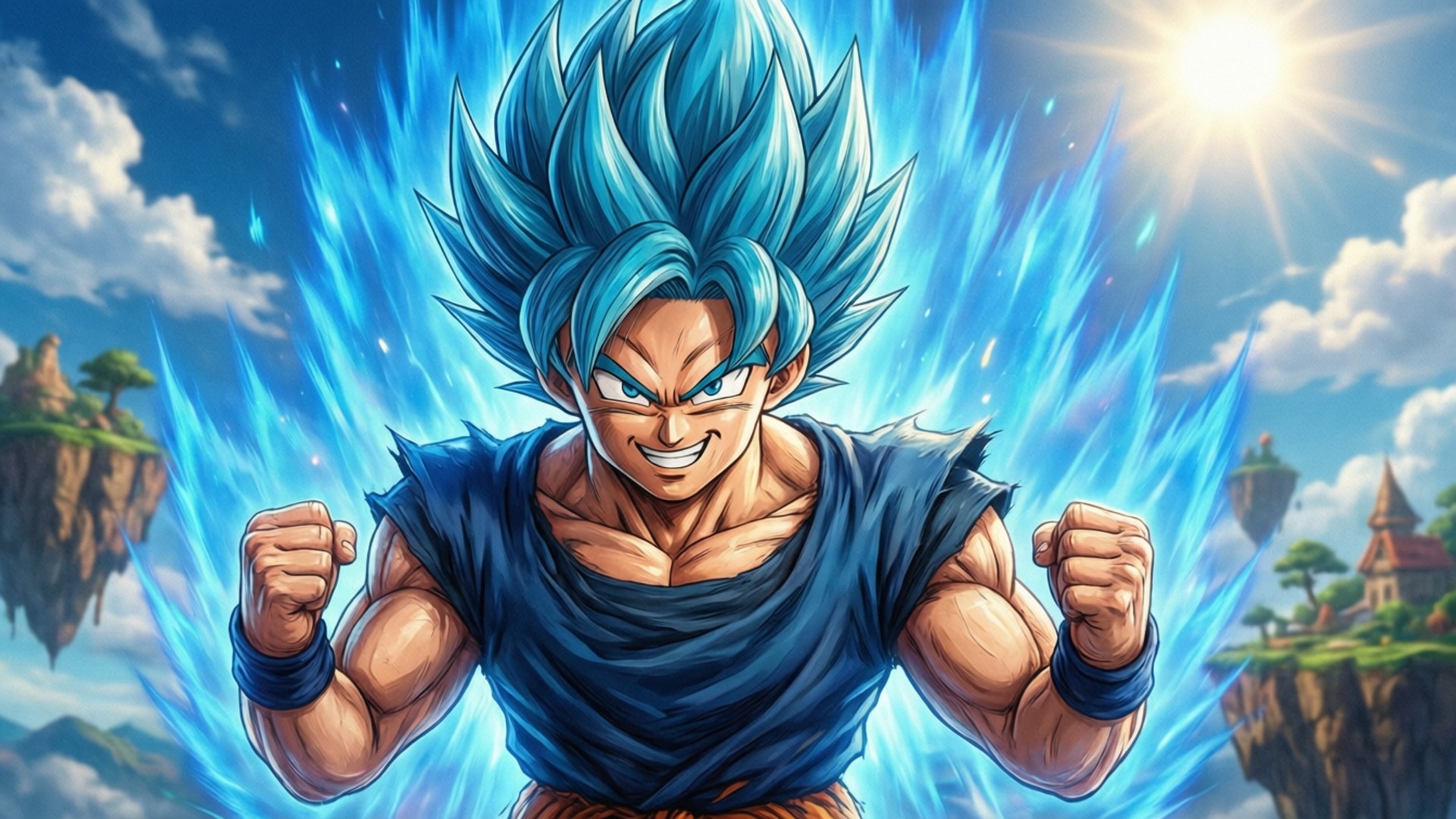Η Αποφασιστικότητα του Goku Ταπετσαρία