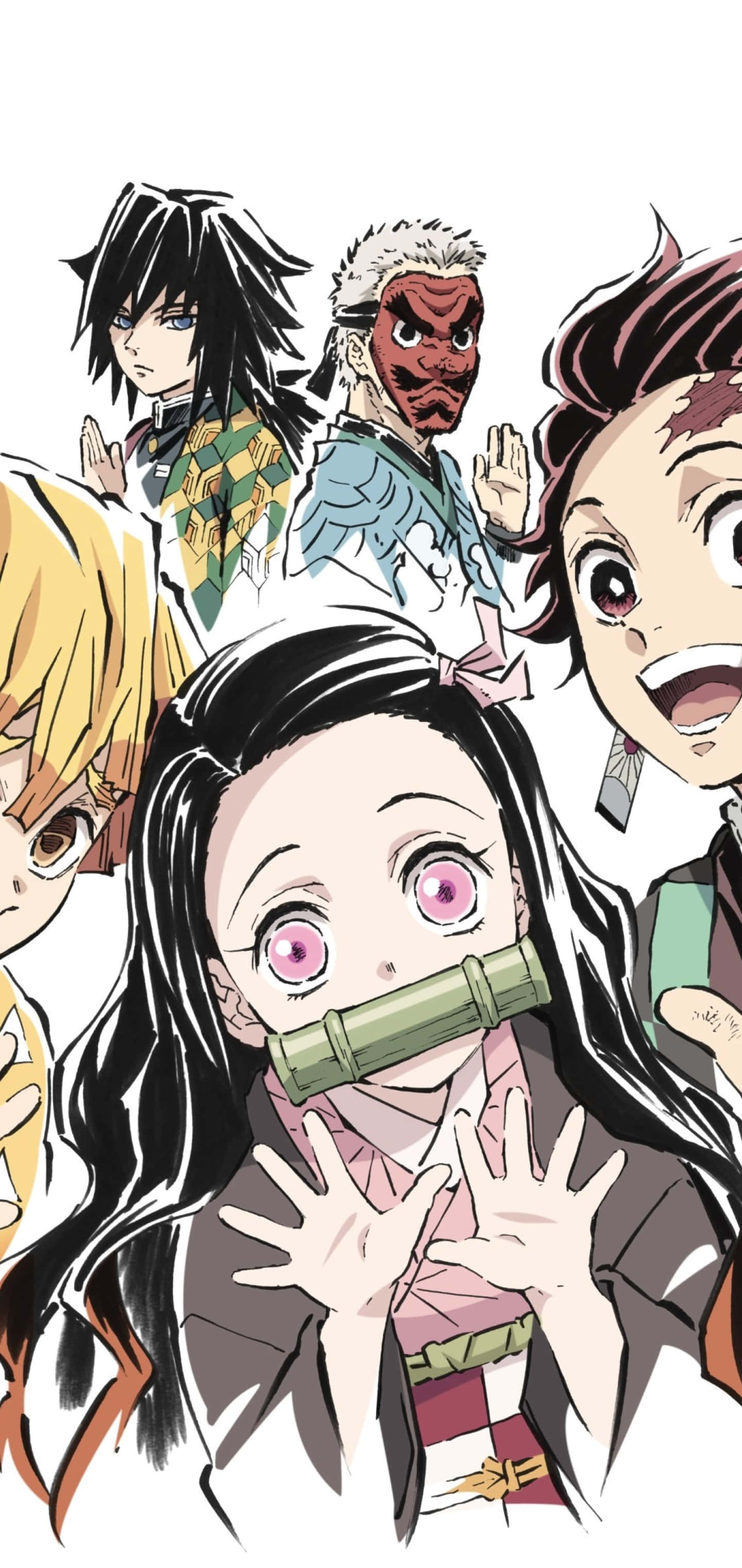 Η Ομάδα Εξολοθρευτών Δαιμόνων του Kimetsu No Yaiba Ενώνεται για να Σκοτώσει Τέρατα Ταπετσαρία