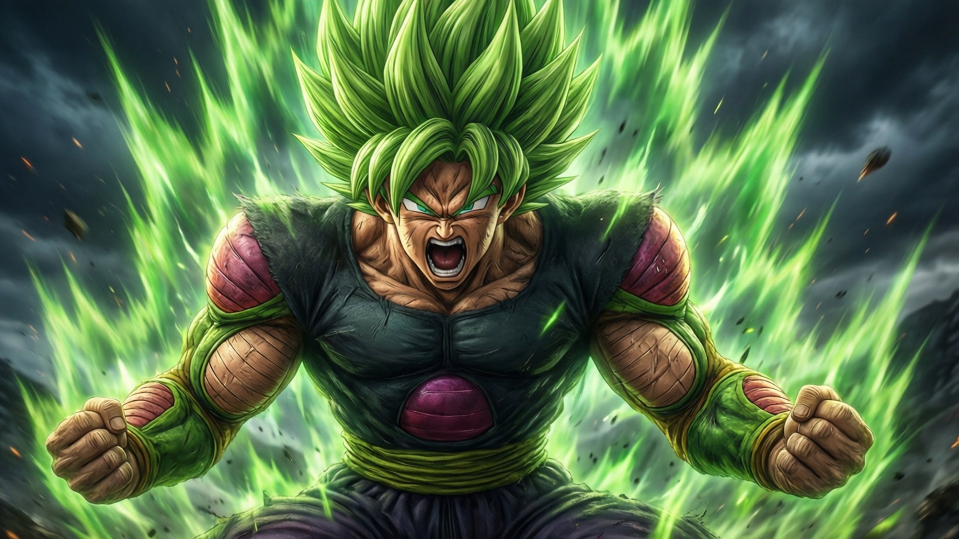 Η Οργή του Broly Εξαπολύεται Ταπετσαρία