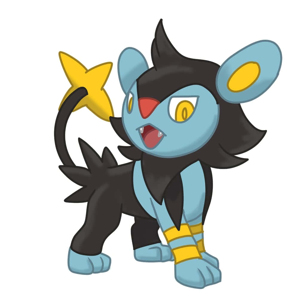 Ηλεκτρισμένη Έκπληξη - Luxio Pokemon σε Έντονο Βρυχηθμό Ταπετσαρία