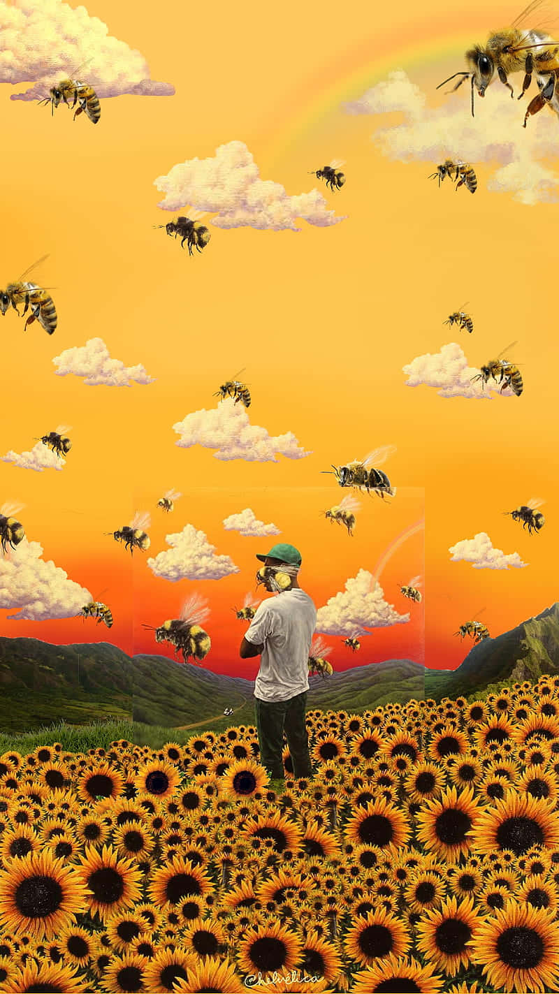 Ηλιοτρόπια Tyler The Creator PFP Ταπετσαρία