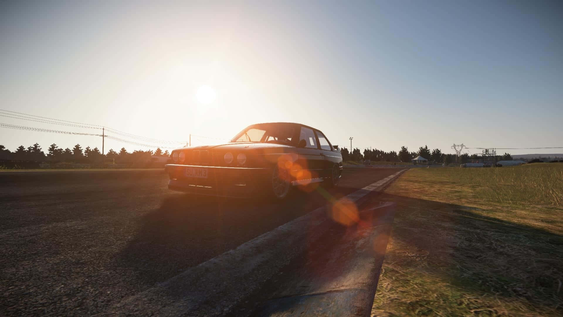 Ηλιόλουστο Φόντο Project Cars HD Ταπετσαρία