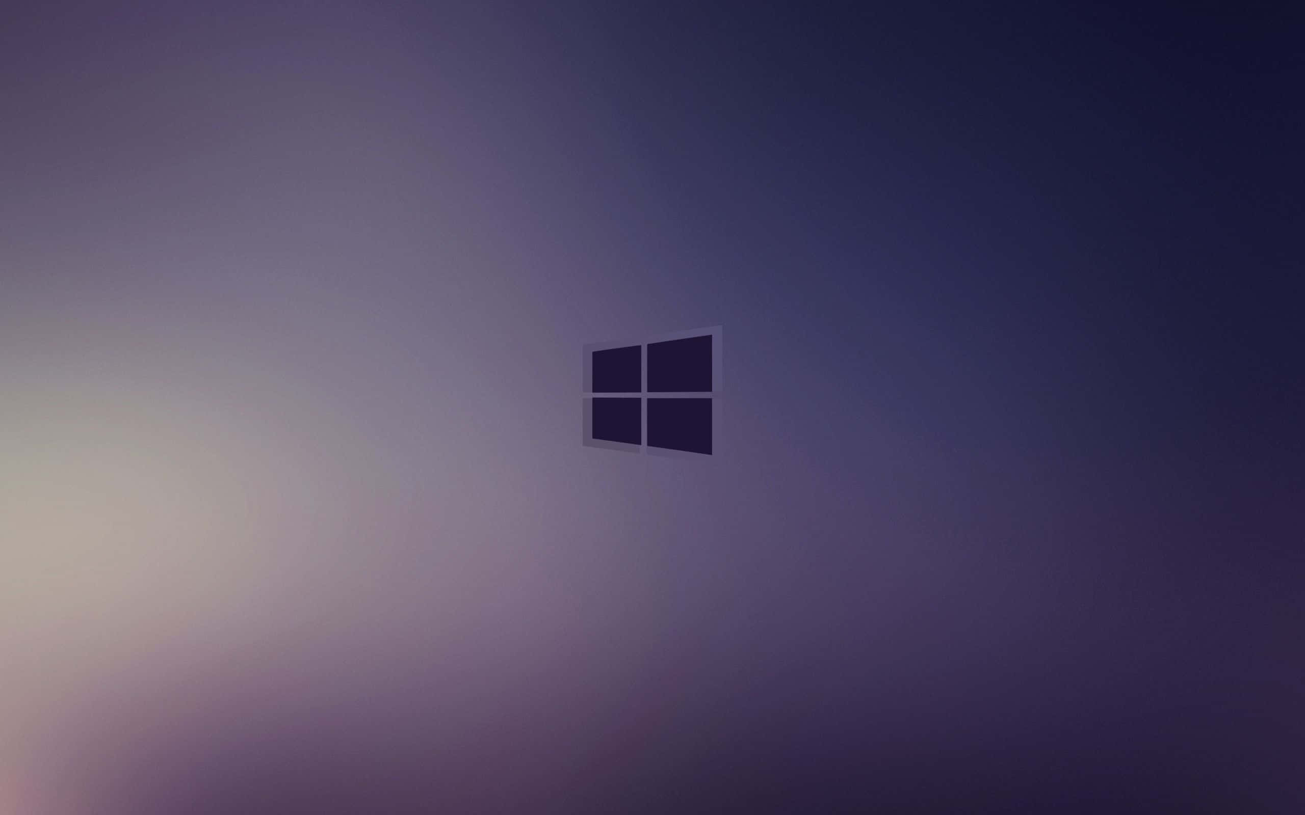 Θαμπό Μπλε Windows 1 Ταπετσαρία
