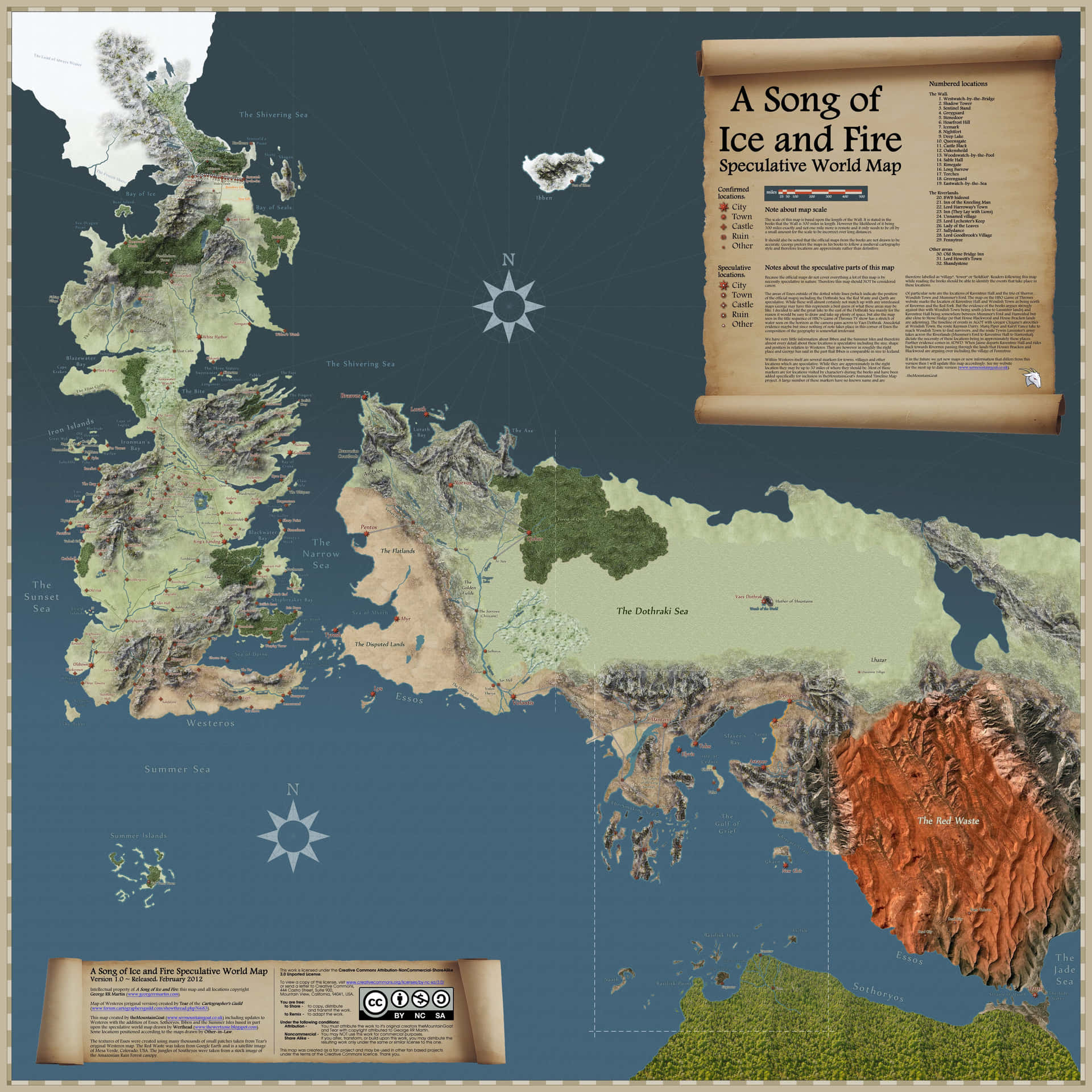 Χάρτης Game of Thrones — Game of thrones GIF Ταπετσαρία