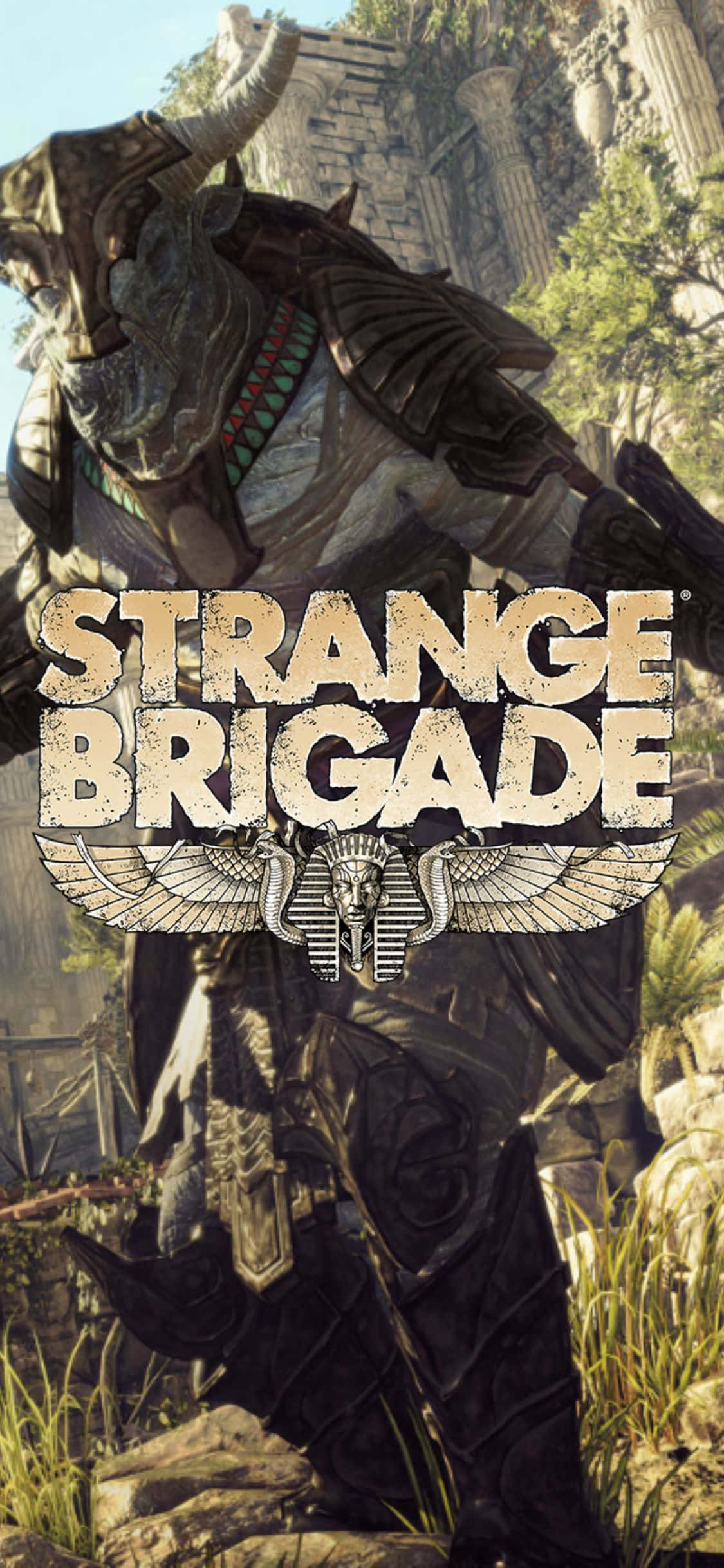 Θωρακισμένο Ζόμπι iPhone X Strange Brigade Φόντο Ταπετσαρία