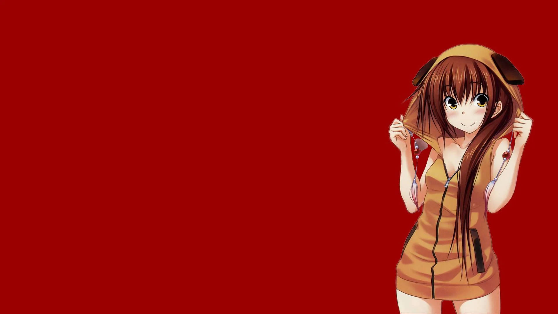 Καζούκο Καβακάμι Anime Κορίτσι με Κουκούλα Ταπετσαρία
