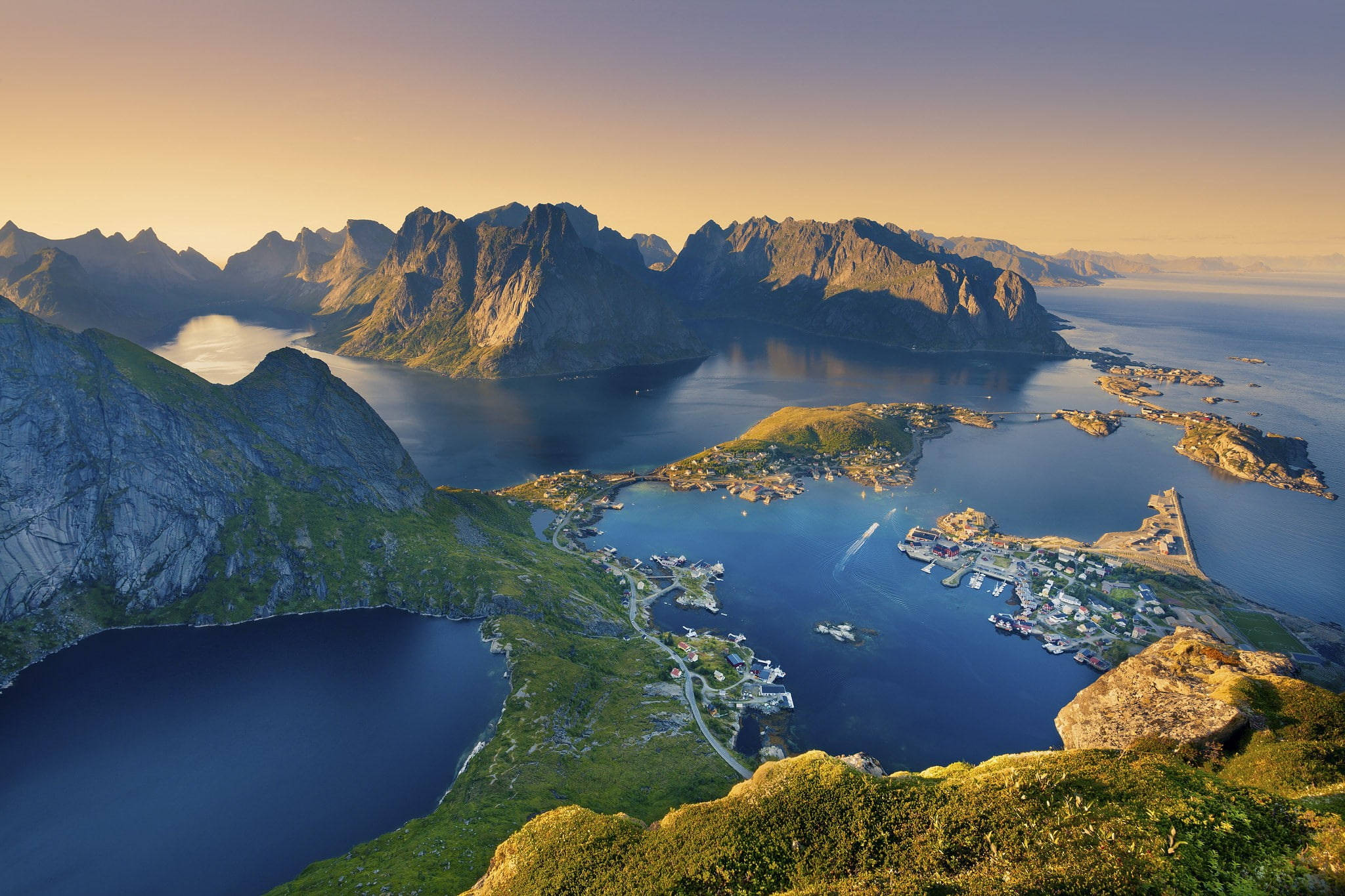Καθαρός Ουρανός στα Φιόρδ της Νορβηγίας Ταπετσαρία